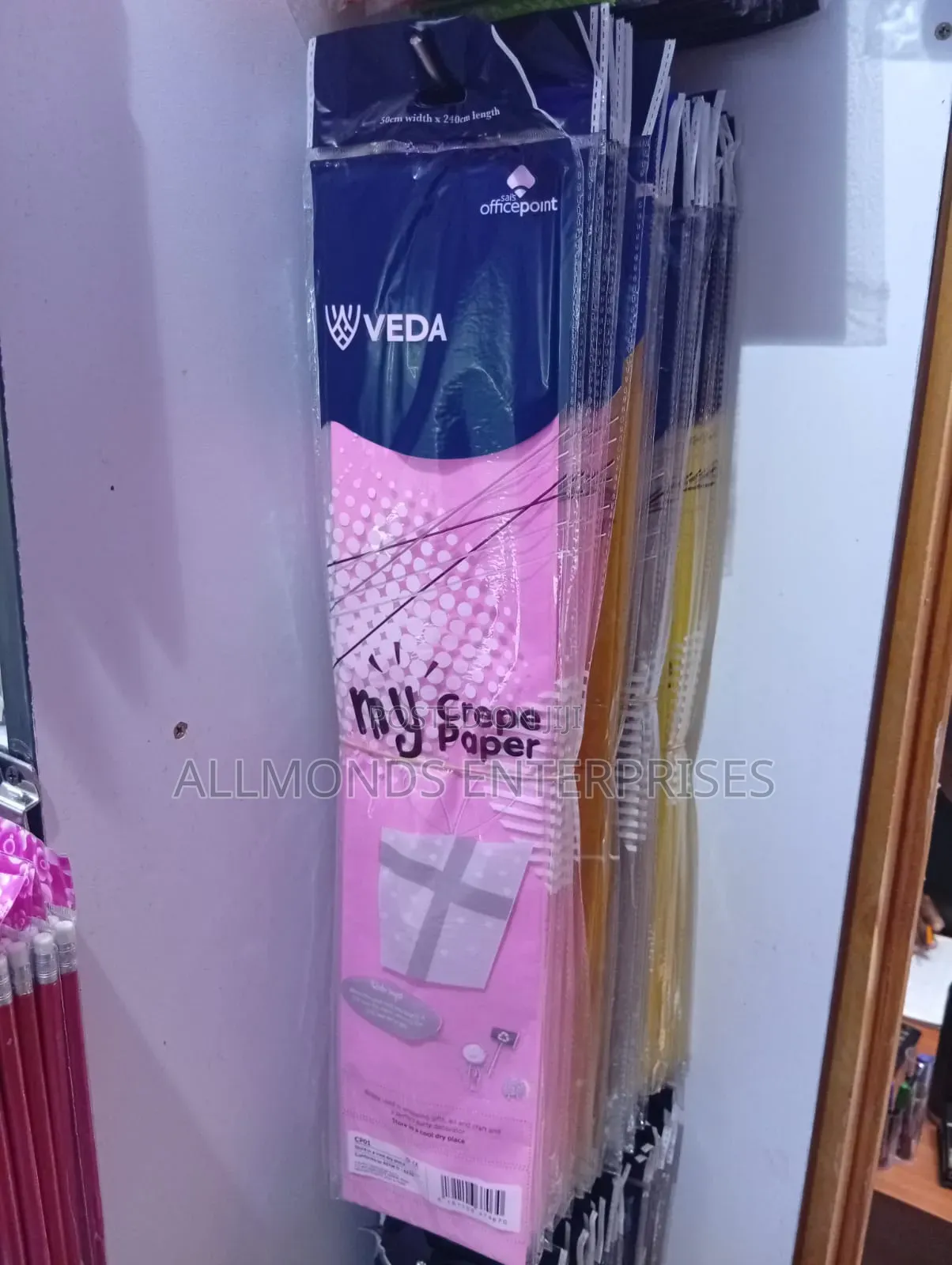 Veda Crepe Paper- Different Colours
