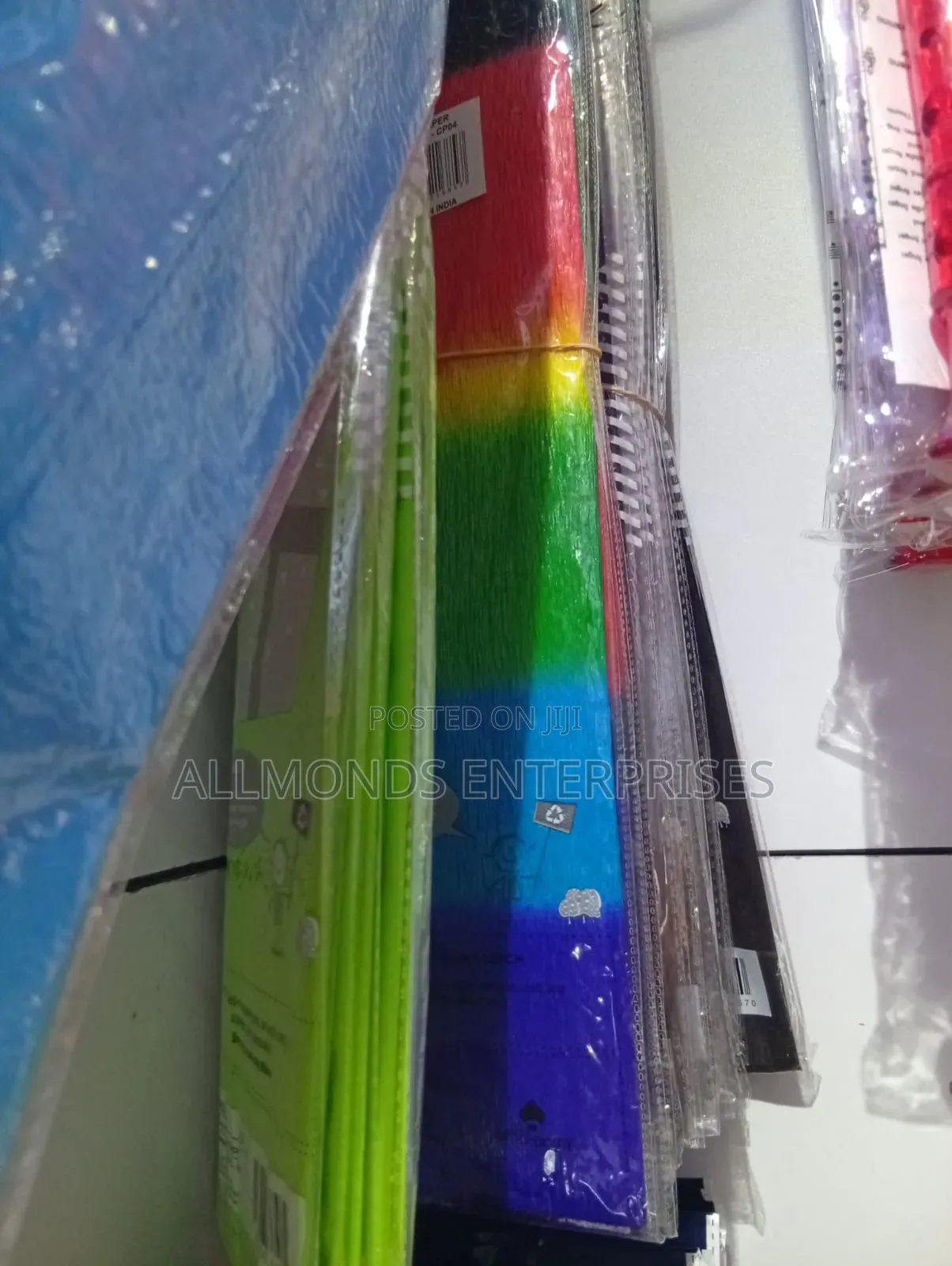 Veda Crepe Paper- Different Colours