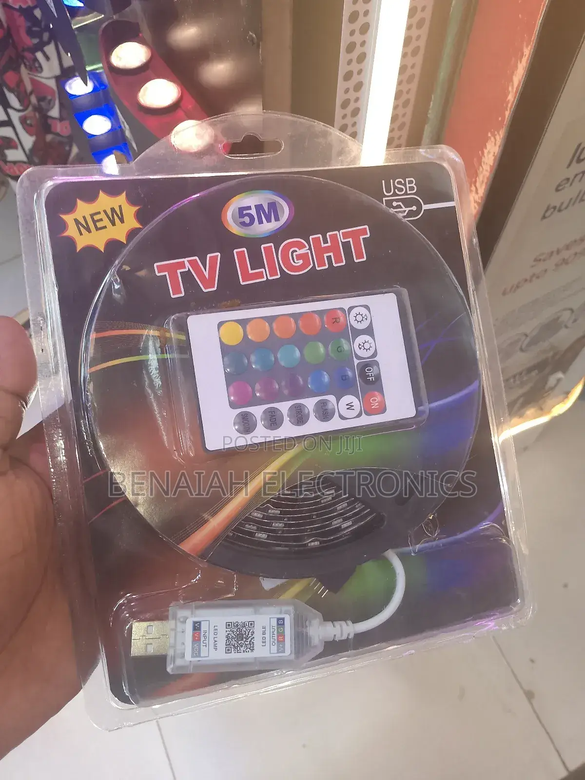 Tv Light 5m.Usb Music Sync Elegant Strip Lighting