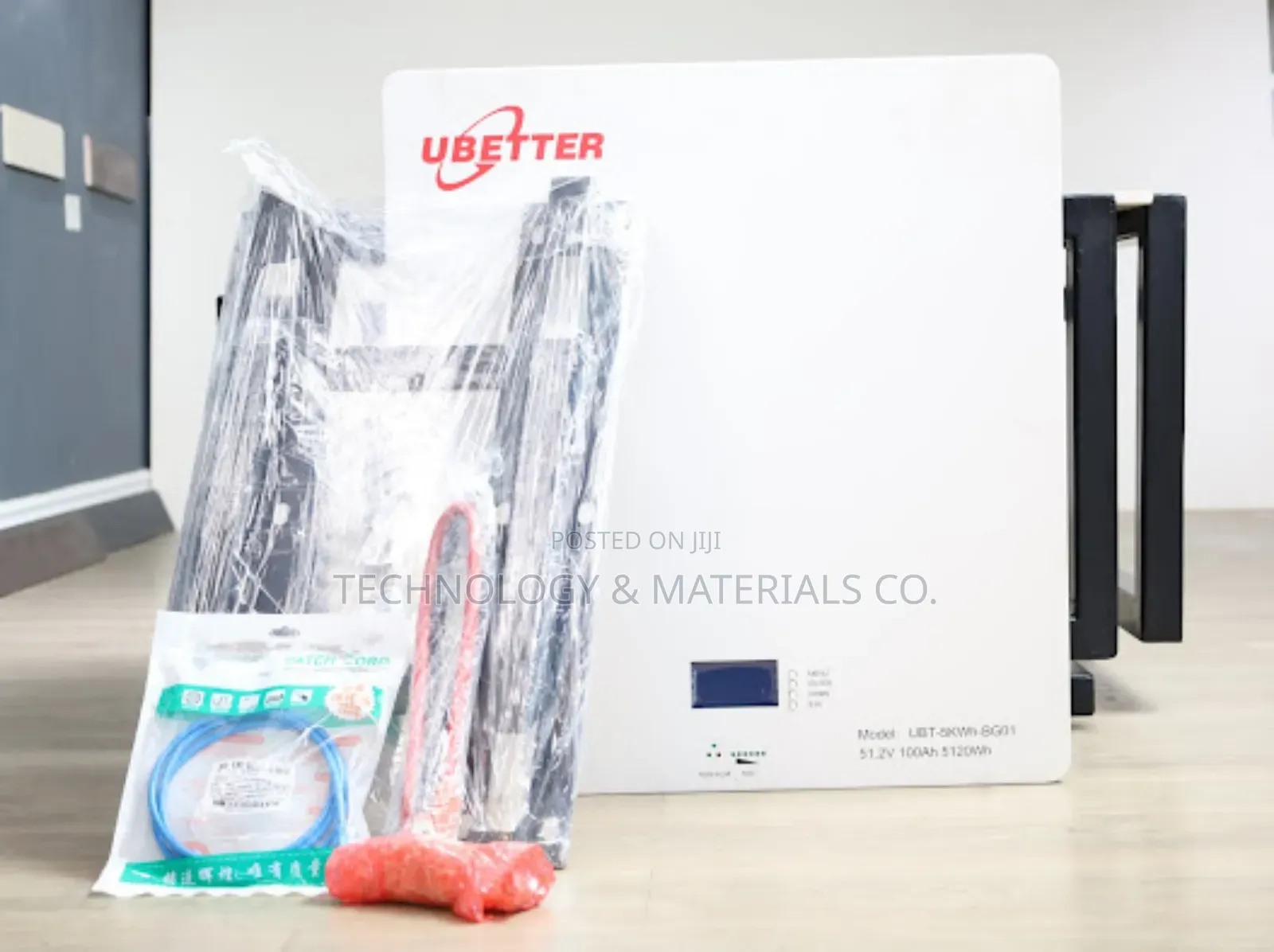 Wall-Mount Solar Rechargeable Lithium Battery