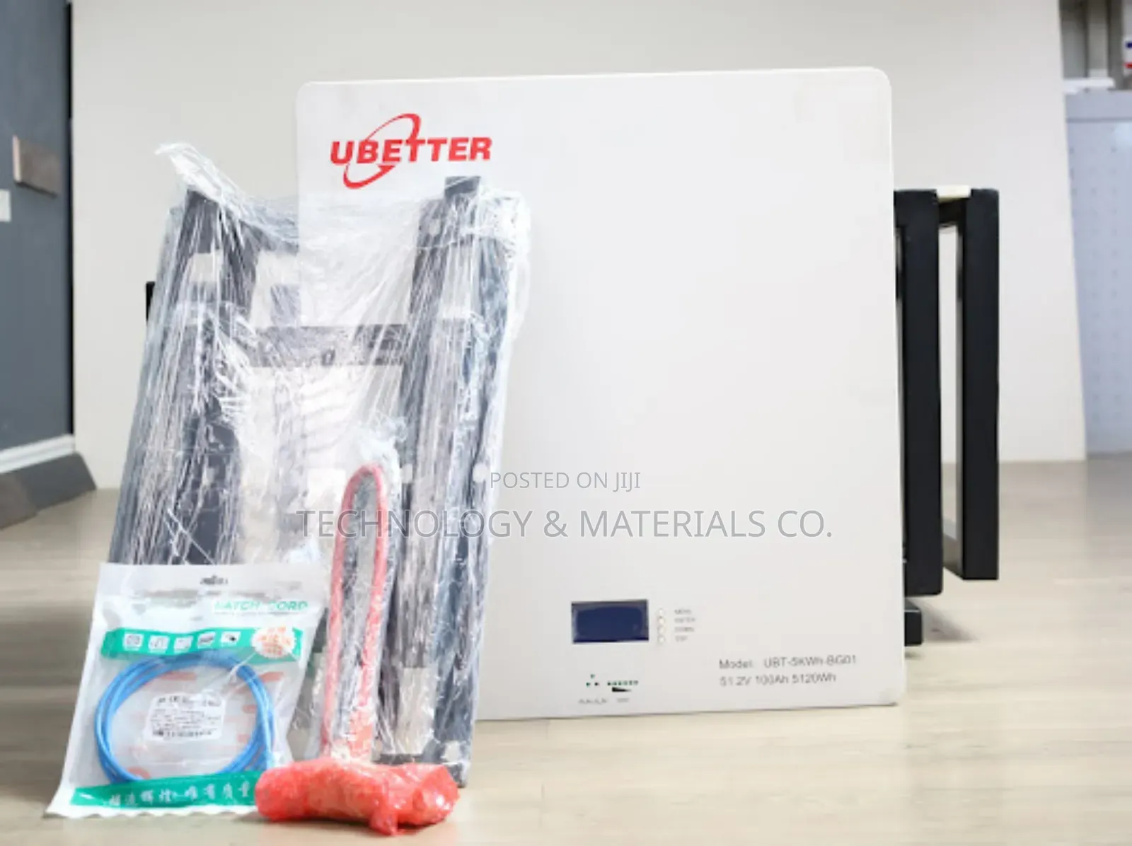 Wall-Mount Solar Rechargeable Lithium Battery