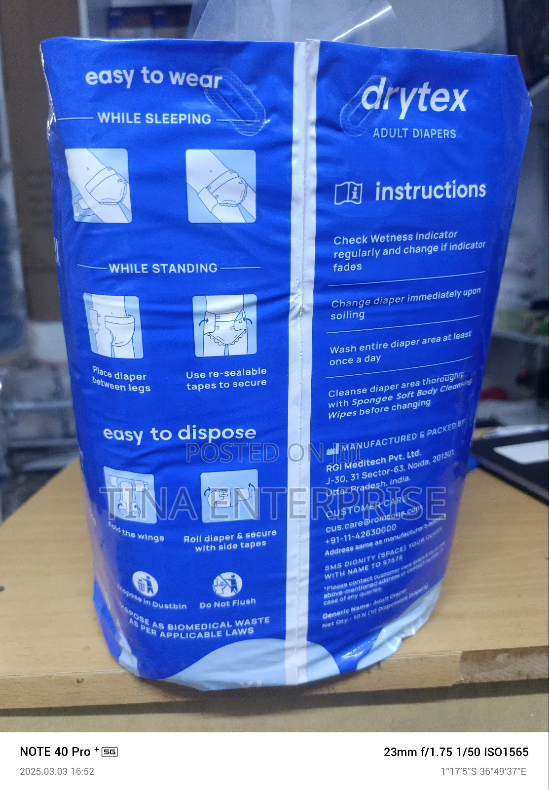 Adult Diapers/Pampers
