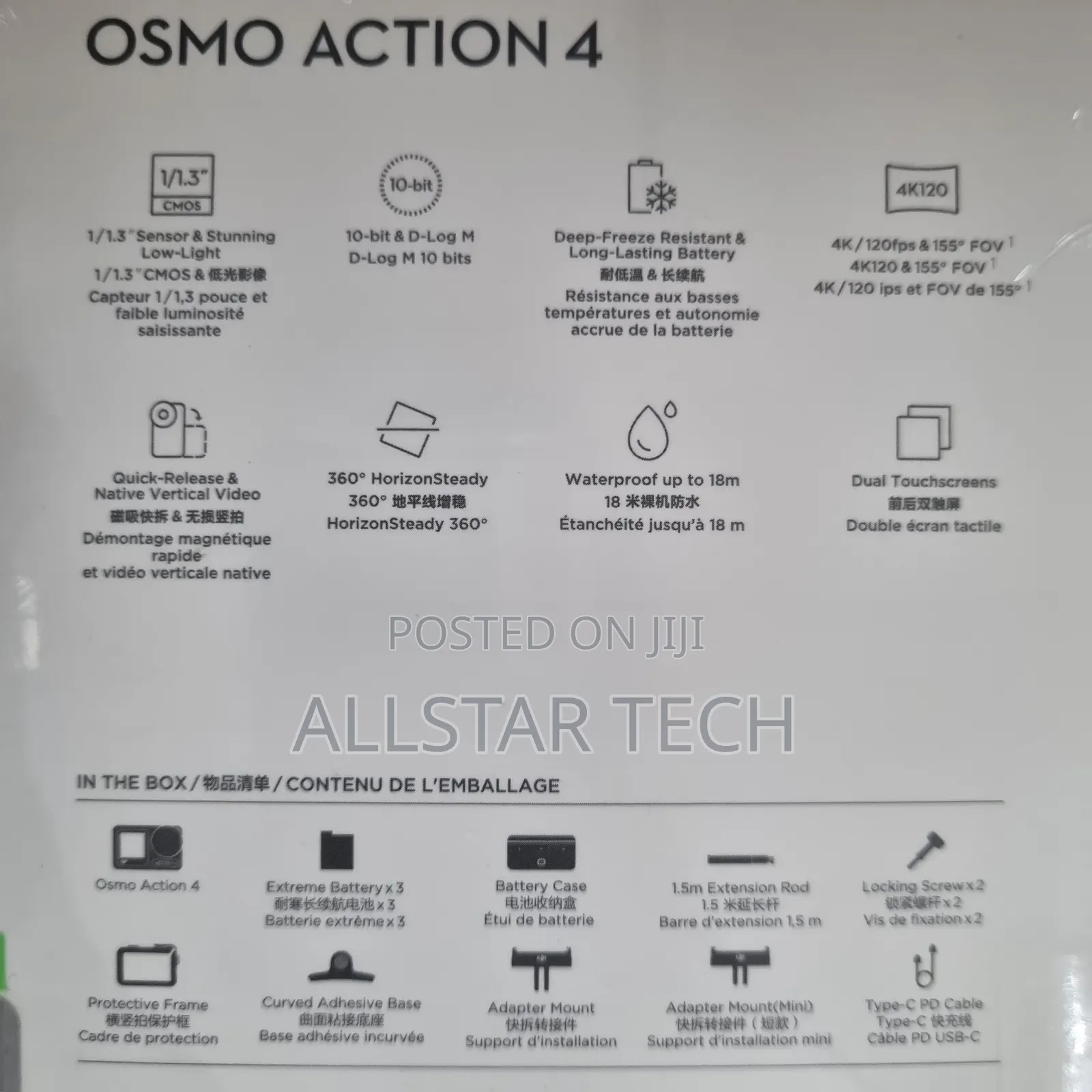 Dji Osmo Action 4 Camera Adventure Combo
