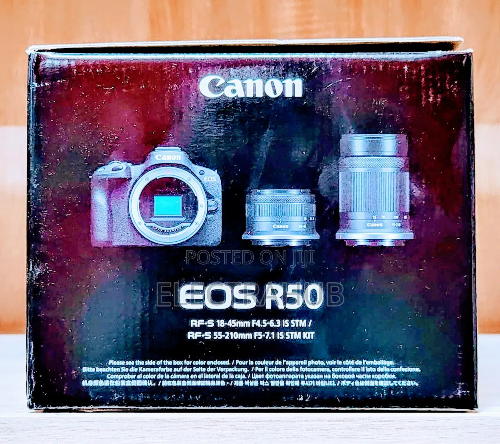 Canon R50 Rf-S 18-45mm Rf 55-210mm Lens New Sealed