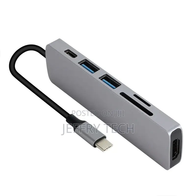 6 in 1 Usb-C Docking Station Type C to Hdmi+Usb3.0*1+Usb2.0*
