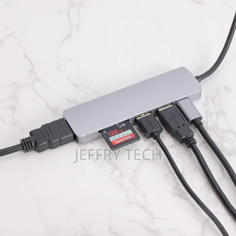 6 in 1 Usb-C Docking Station Type C to Hdmi+Usb3.0*1+Usb2.0*