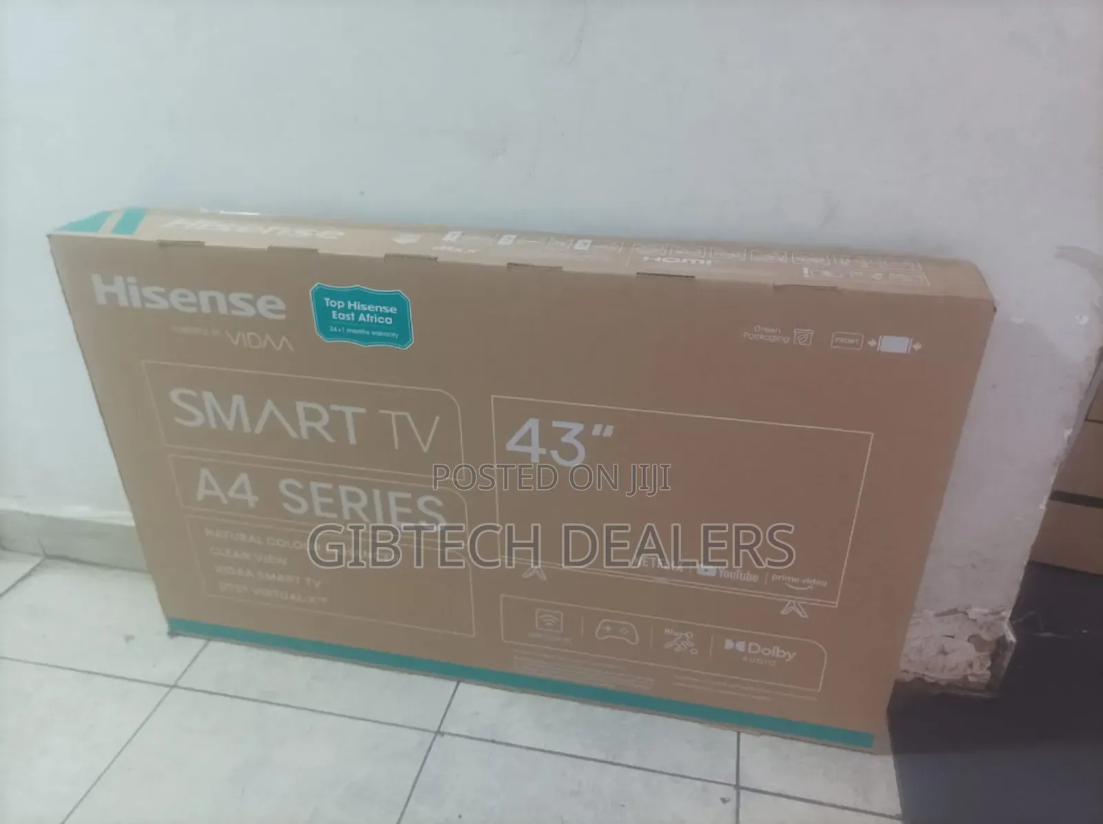 Hisense 43" A4 Series Frameless Smart Tv