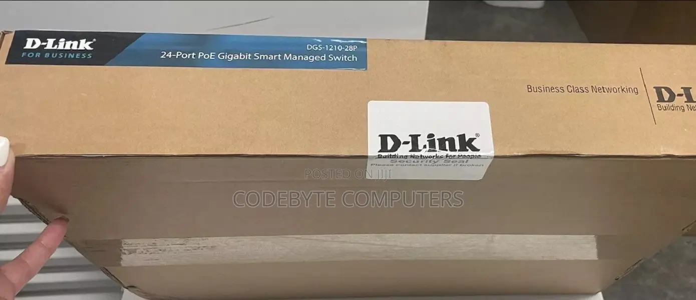 D-Link DGS-1210-28p 28-Port Gigabit Poe Switch