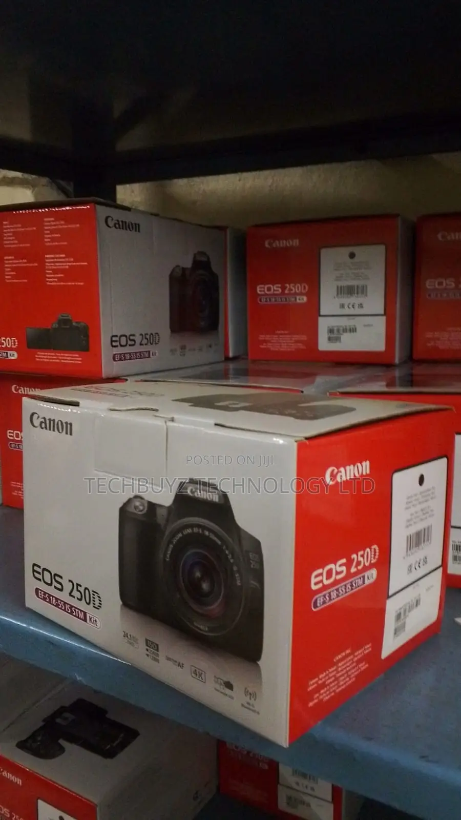 Canon Eos 250d DSLR Camera With Ef-S 18-55mm