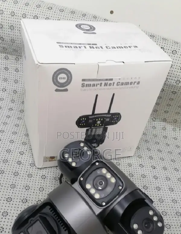 Slashed Price# Ac Powered V380 PTZ Smart Camera 3 Lens
