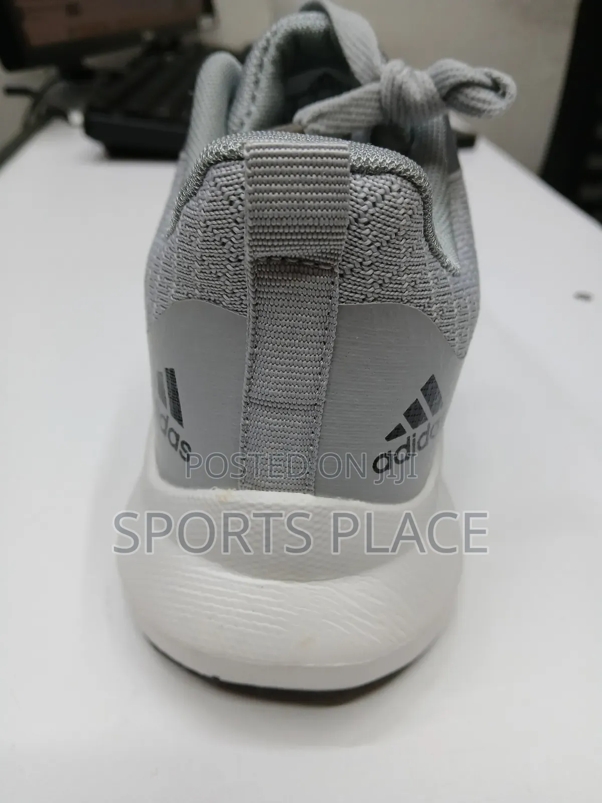 New Grey and White Sports Shoes Adidas