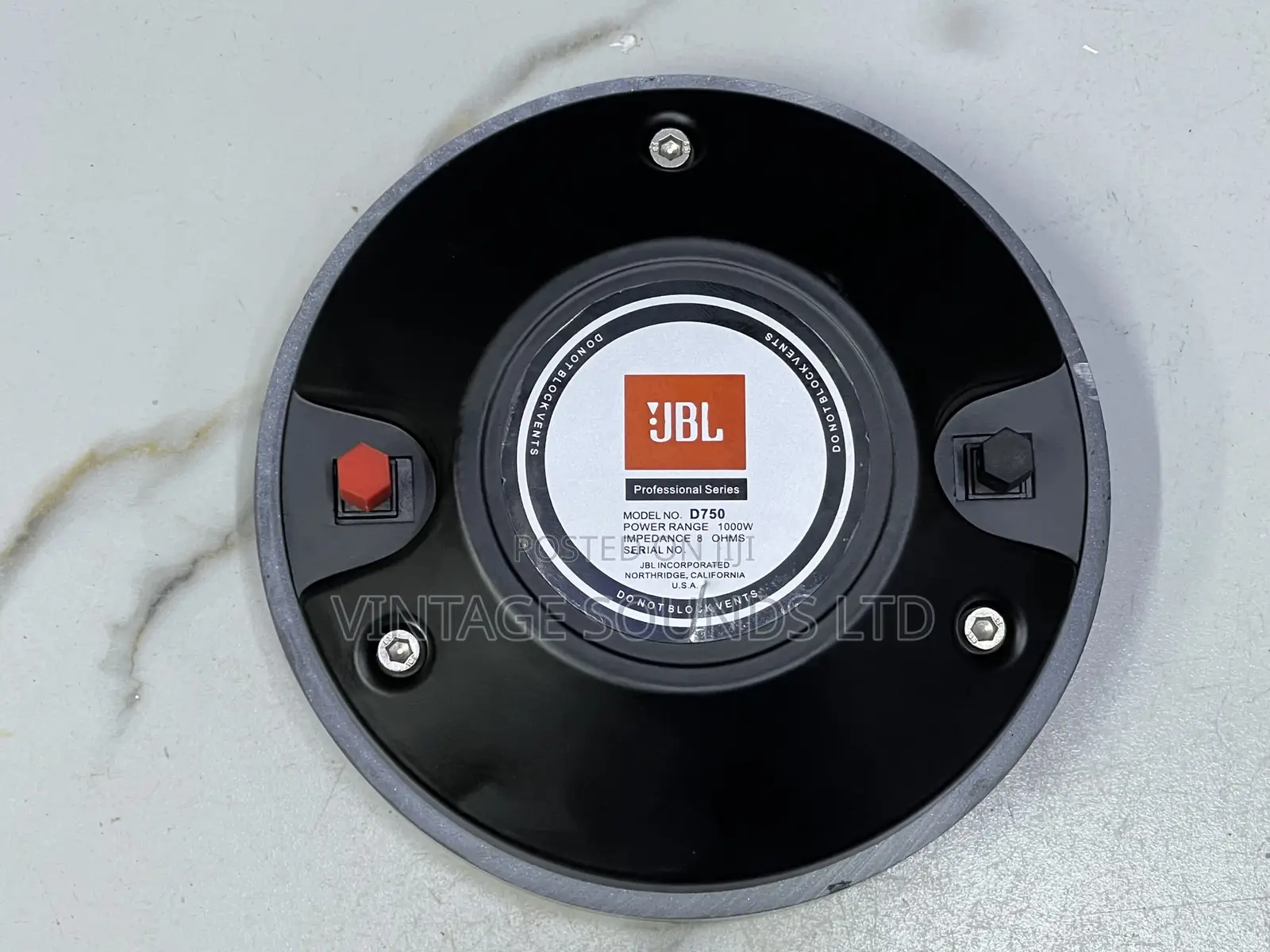 JBL D750 High Frequency Compression Driver (Bullet)
