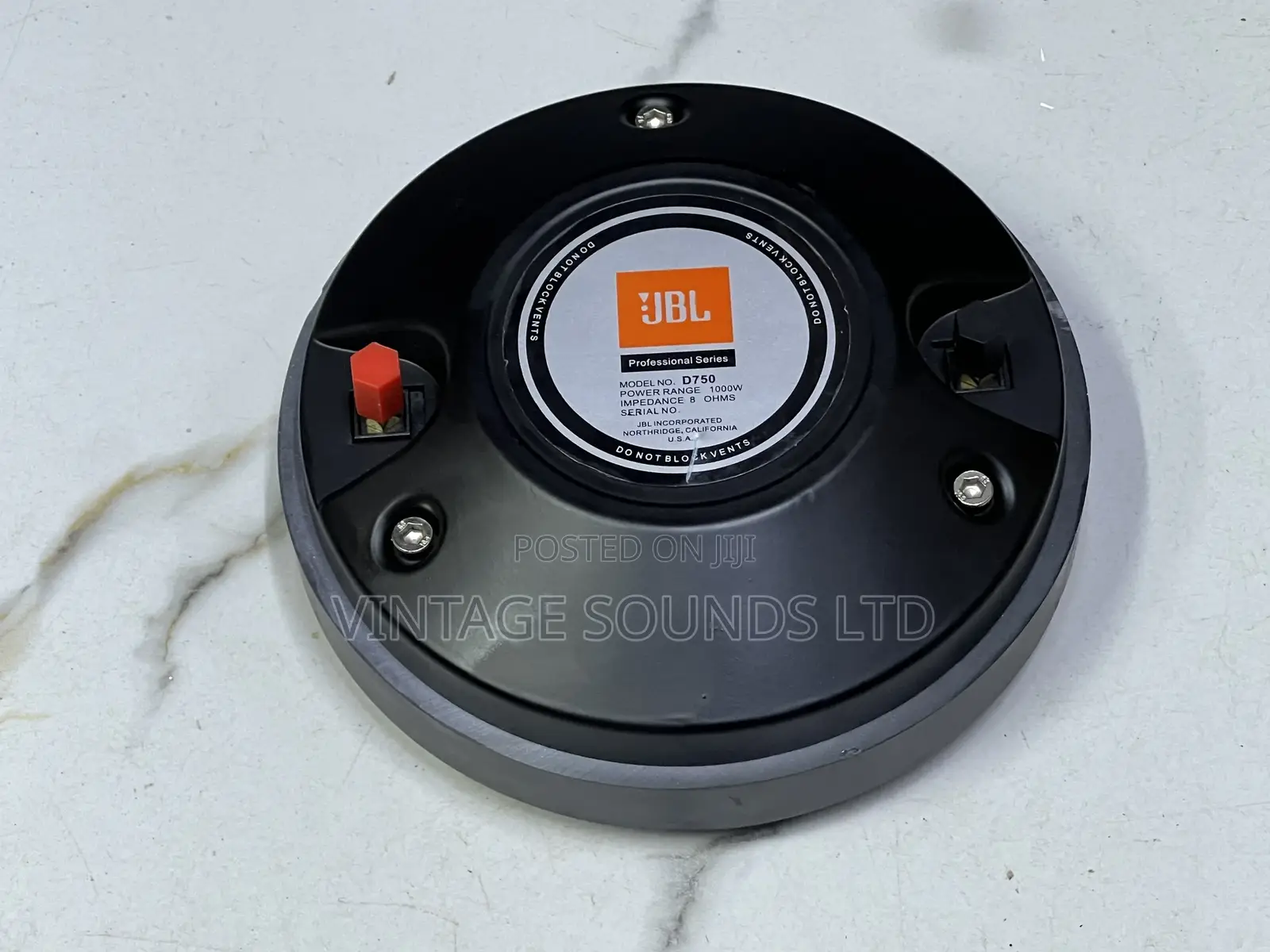 JBL D750 Professional Series Compression Driver (Bullet )