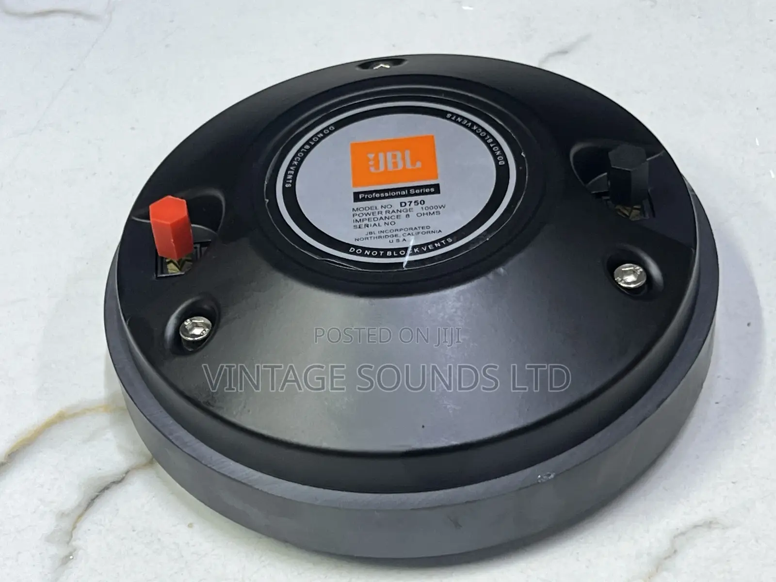 JBL D750 75mm 8ohms High Frequency Compression Driver/Bullet
