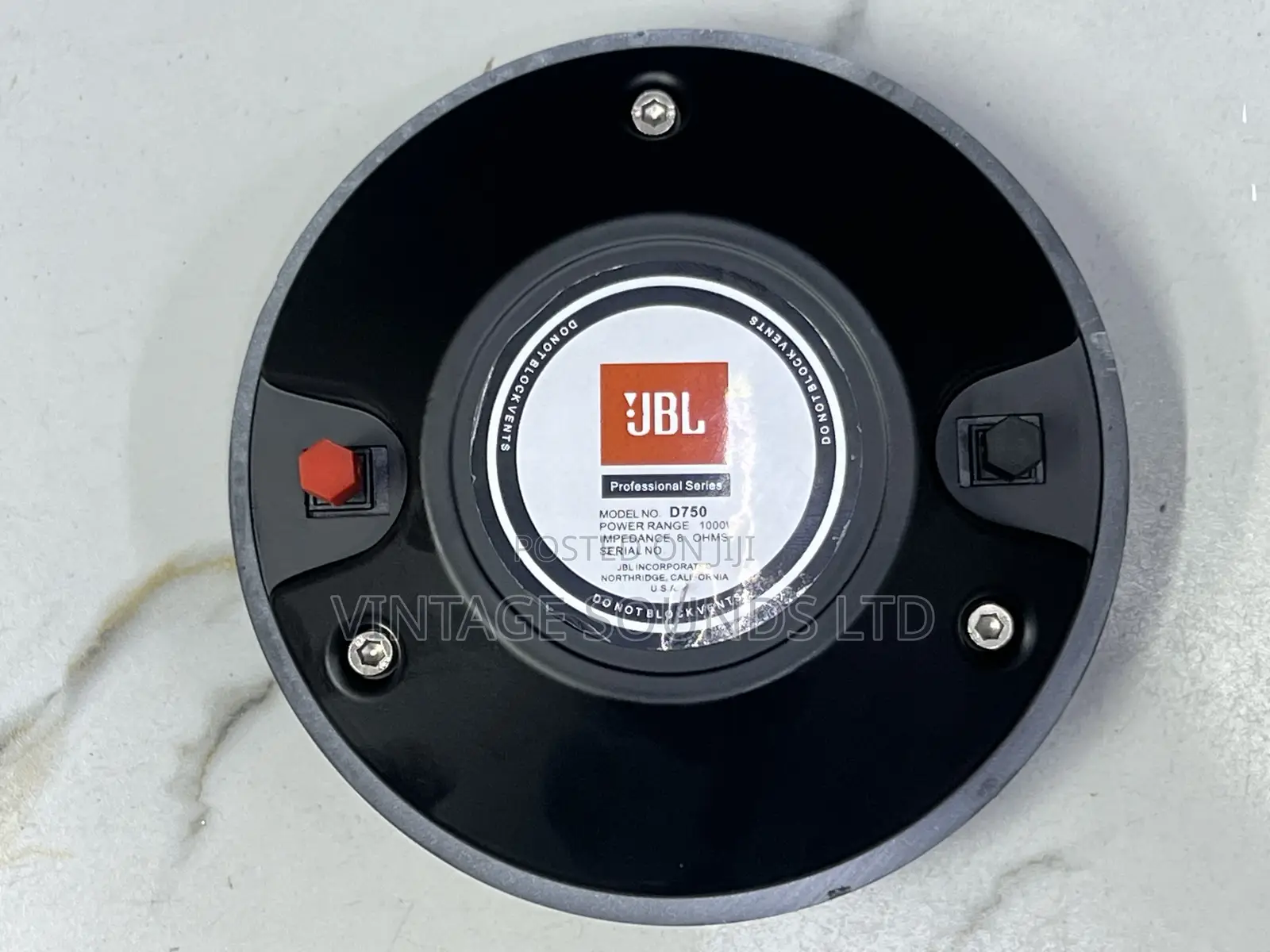 JBL D750 75mm 8ohms High Frequency Compression Driver/Bullet