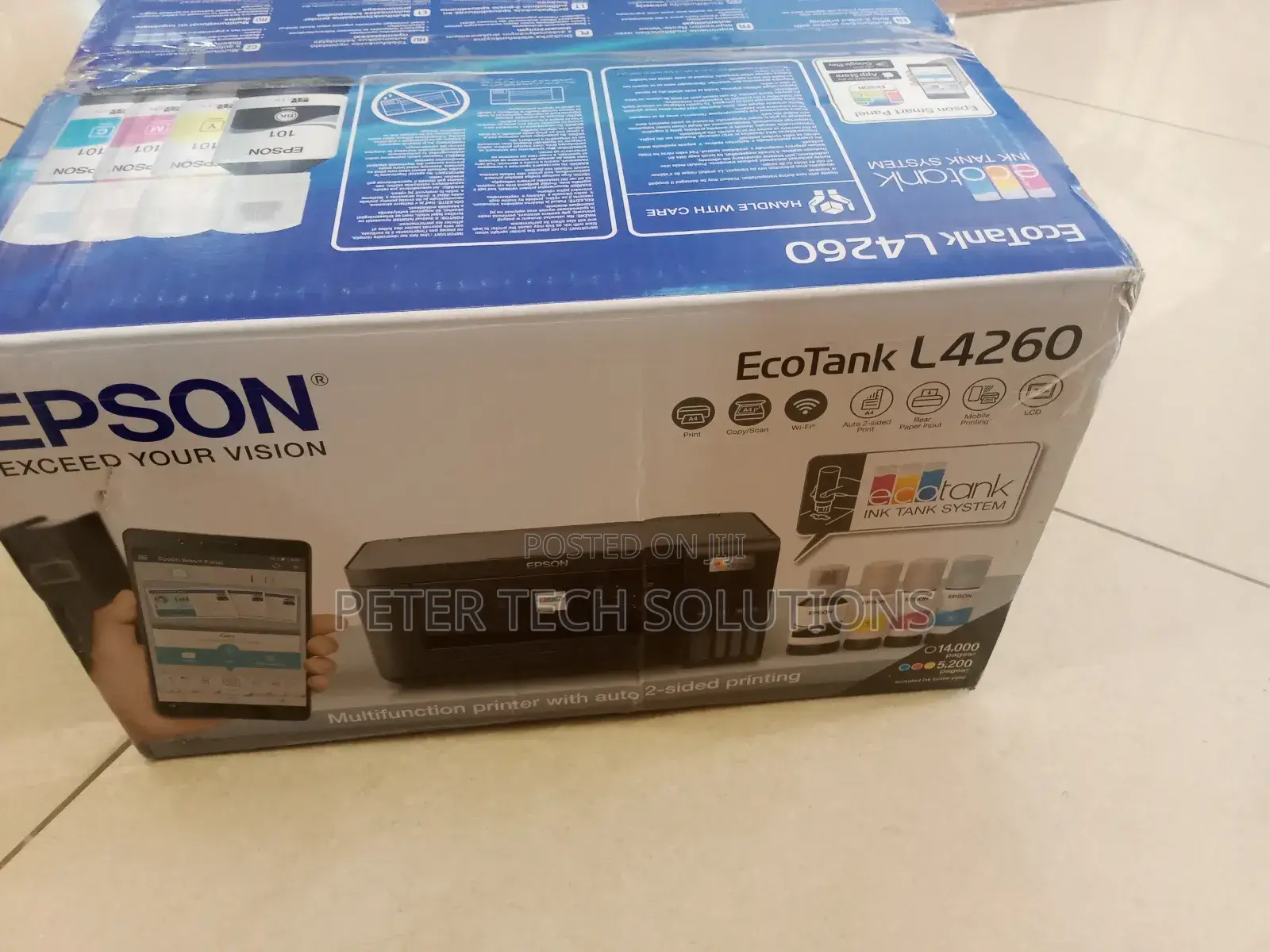 Epson Ecotank L4260 A4 Wi-Fi Duplex All-in-One Ink Tank