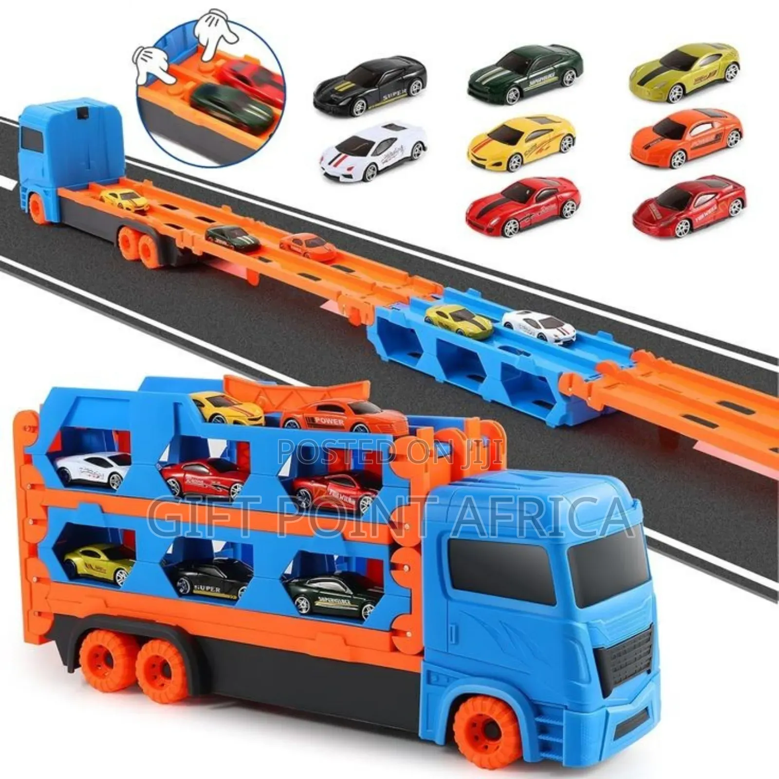 Foldable Big Transport Truck Toy Cars for Kids