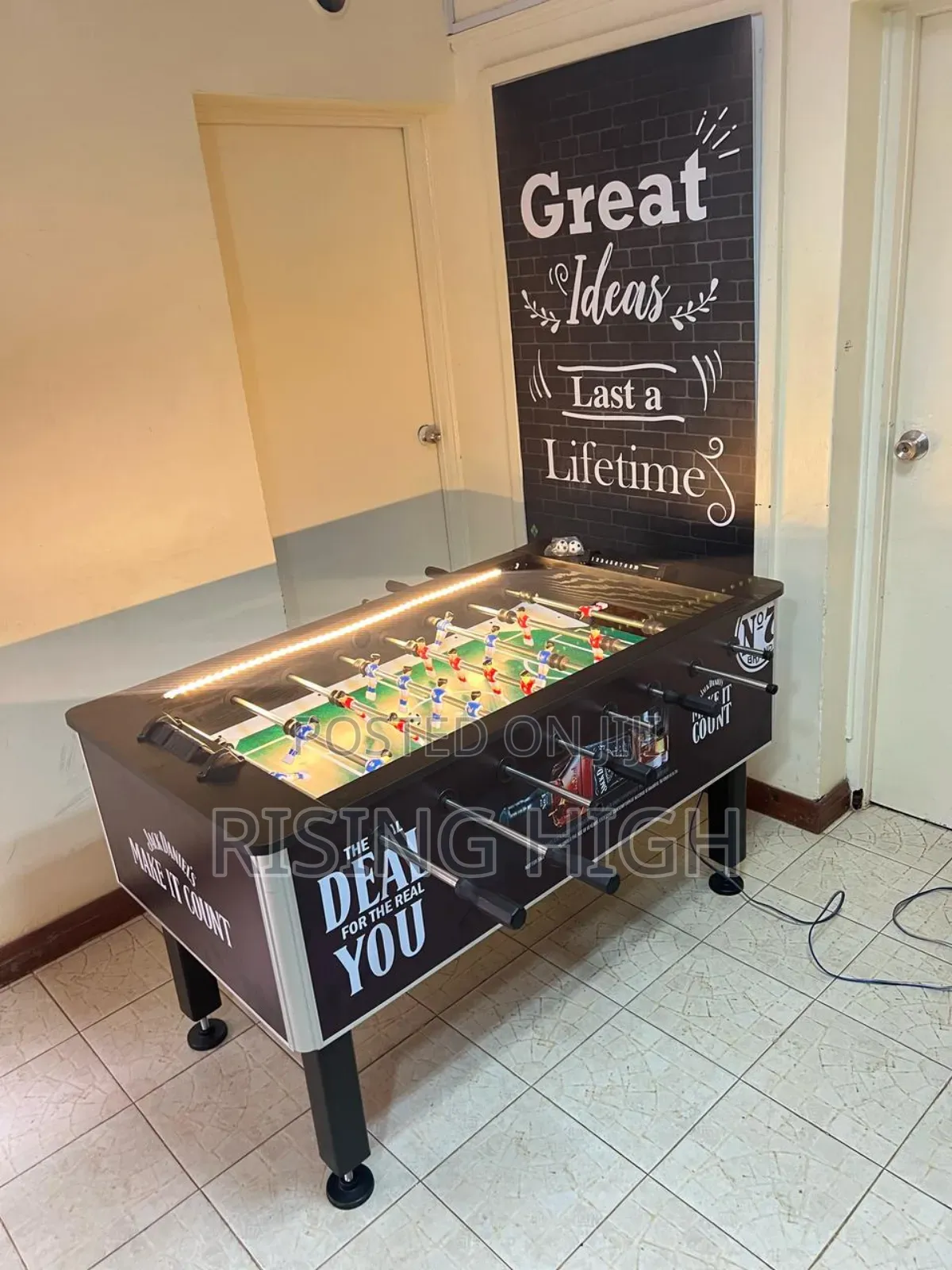 Well- Branded Foosball Soccer Tables