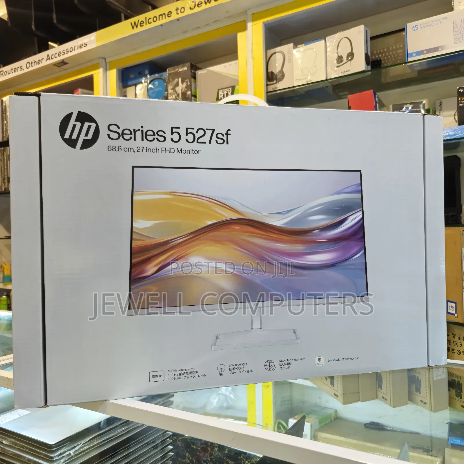 HP Series 5 527sf 27"Frameless FHD (1080p) 100hz