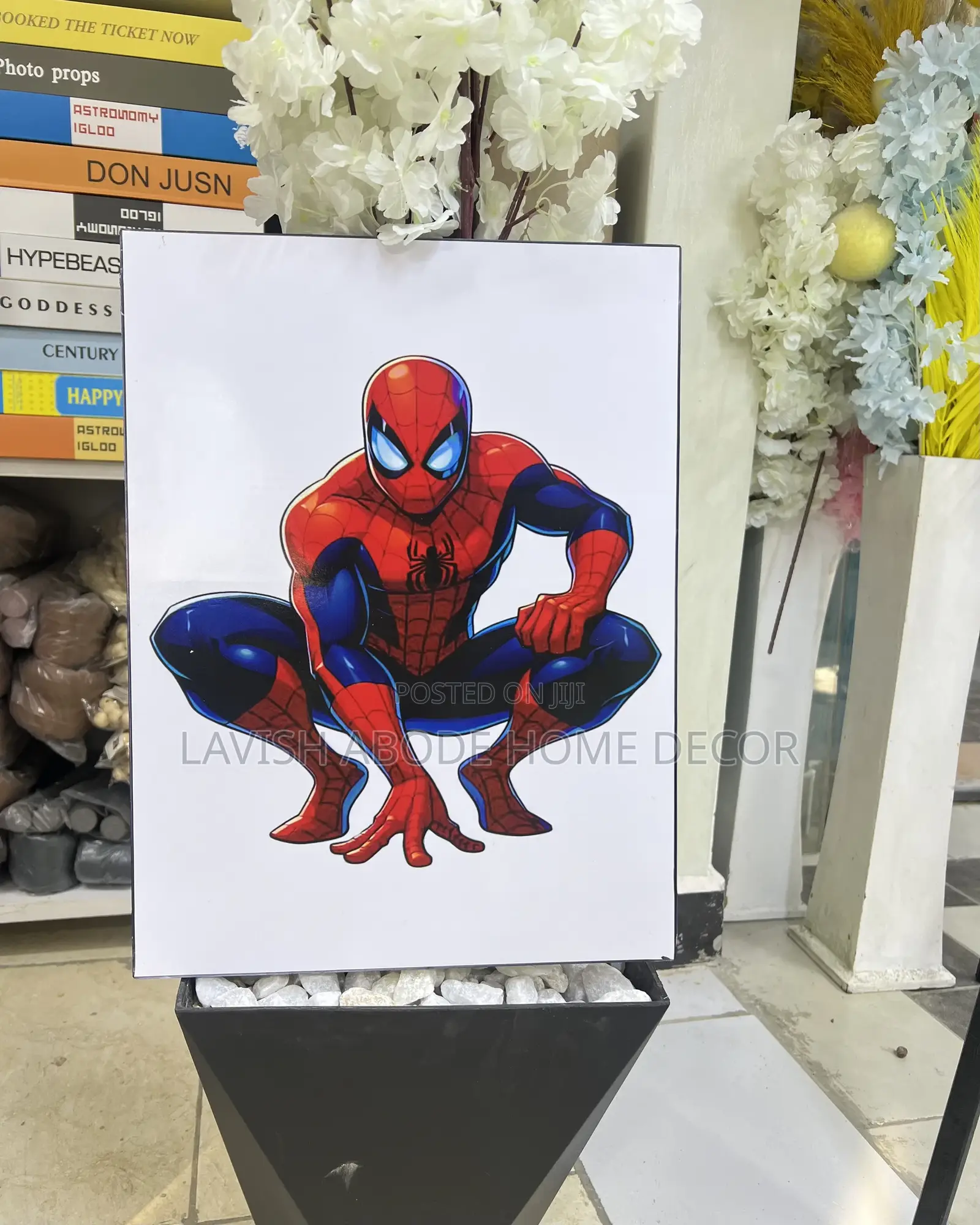 A3 Size Spiderman Wall Hanging Art