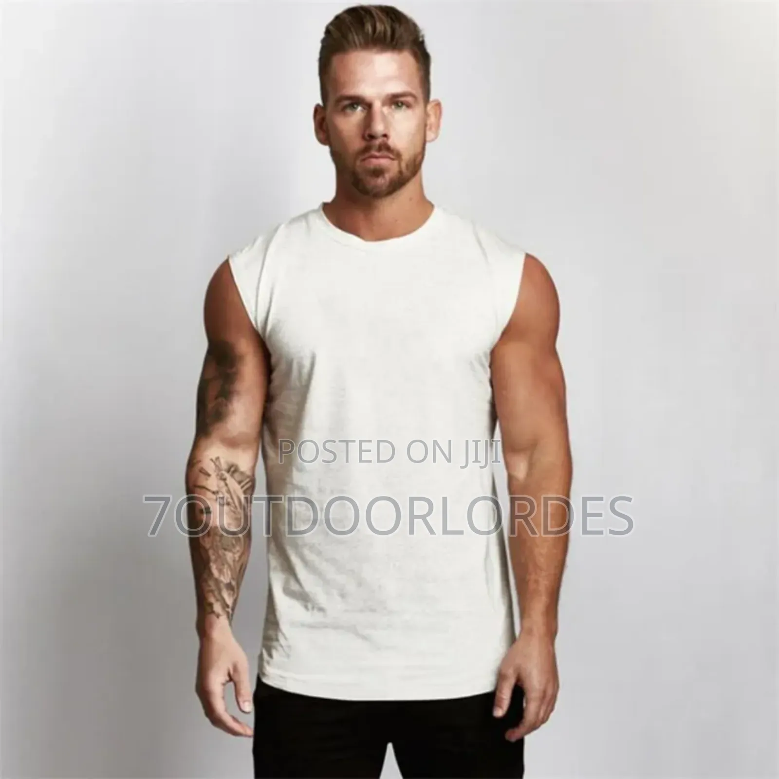 Cotton Gym Running Workout Vest