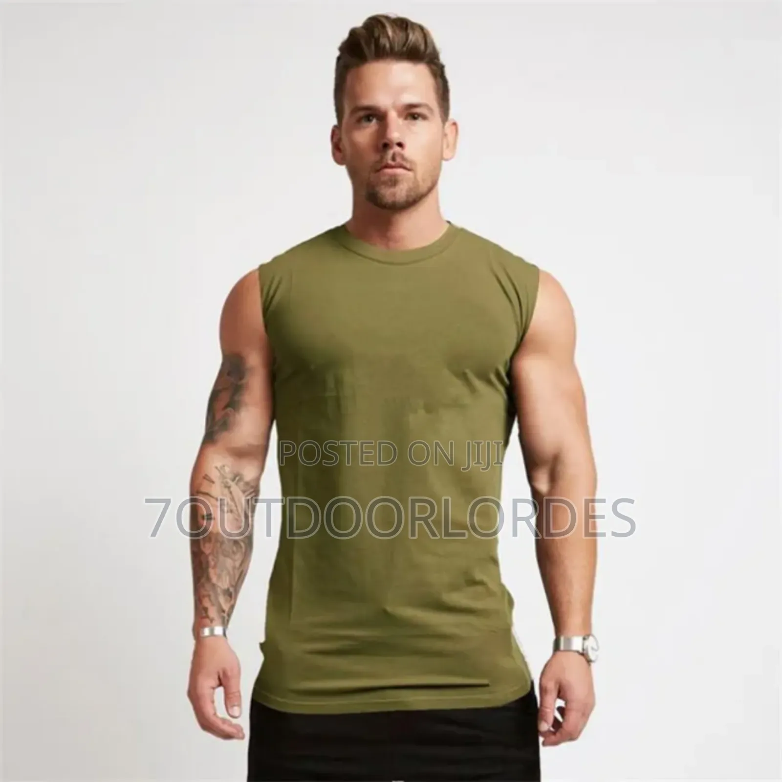 Cotton Gym Running Workout Vest