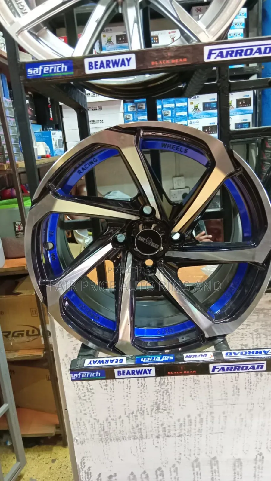 Size 14 Offset Sports Rims On Fire