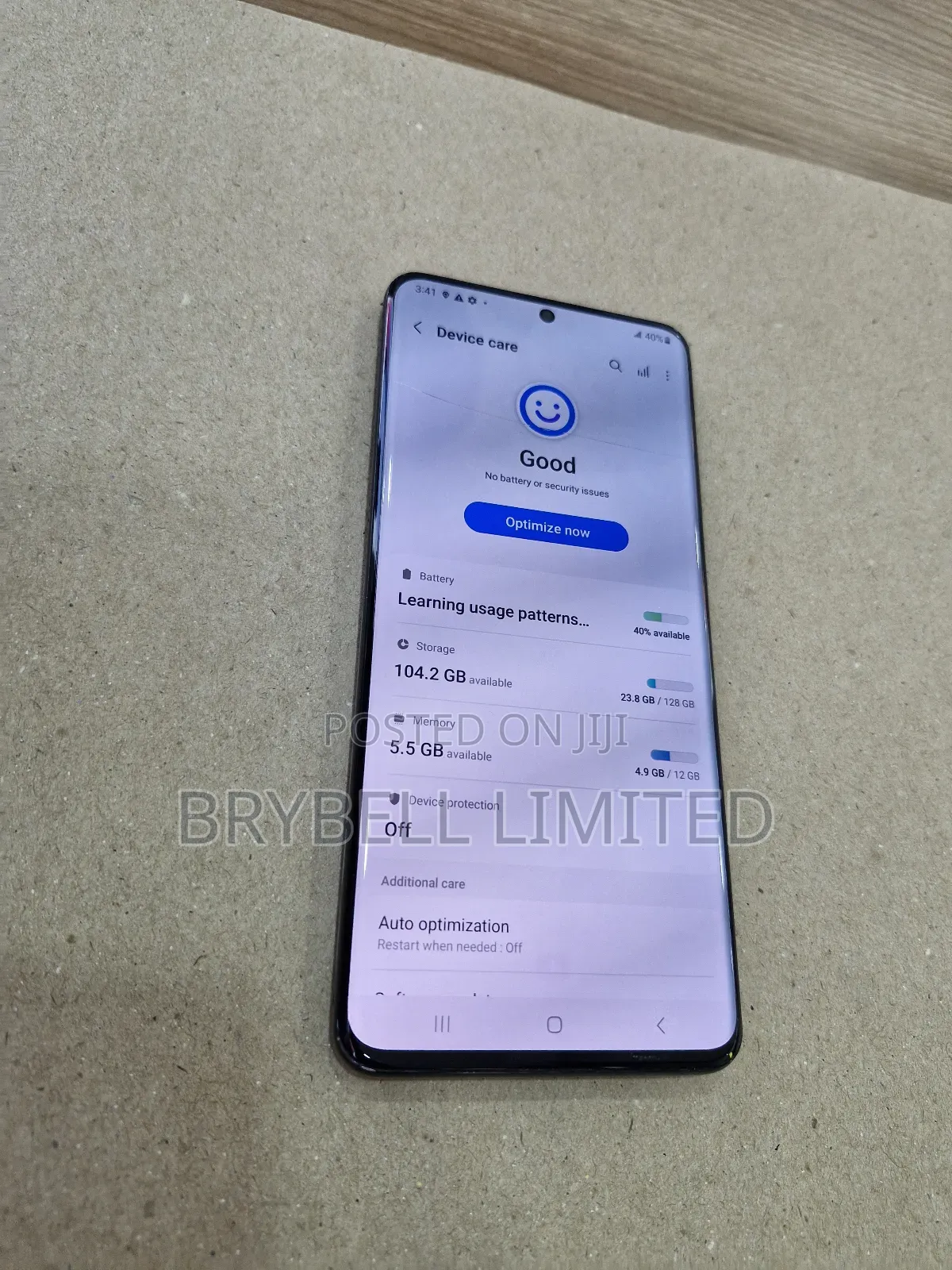 Samsung Galaxy S20 Ultra 5G 128 GB Black
