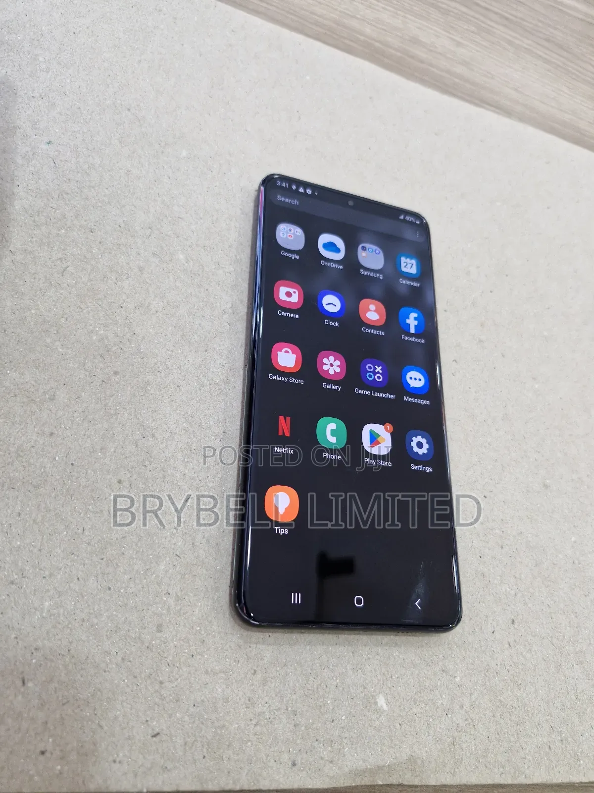 Samsung Galaxy S20 Ultra 5G 128 GB Black