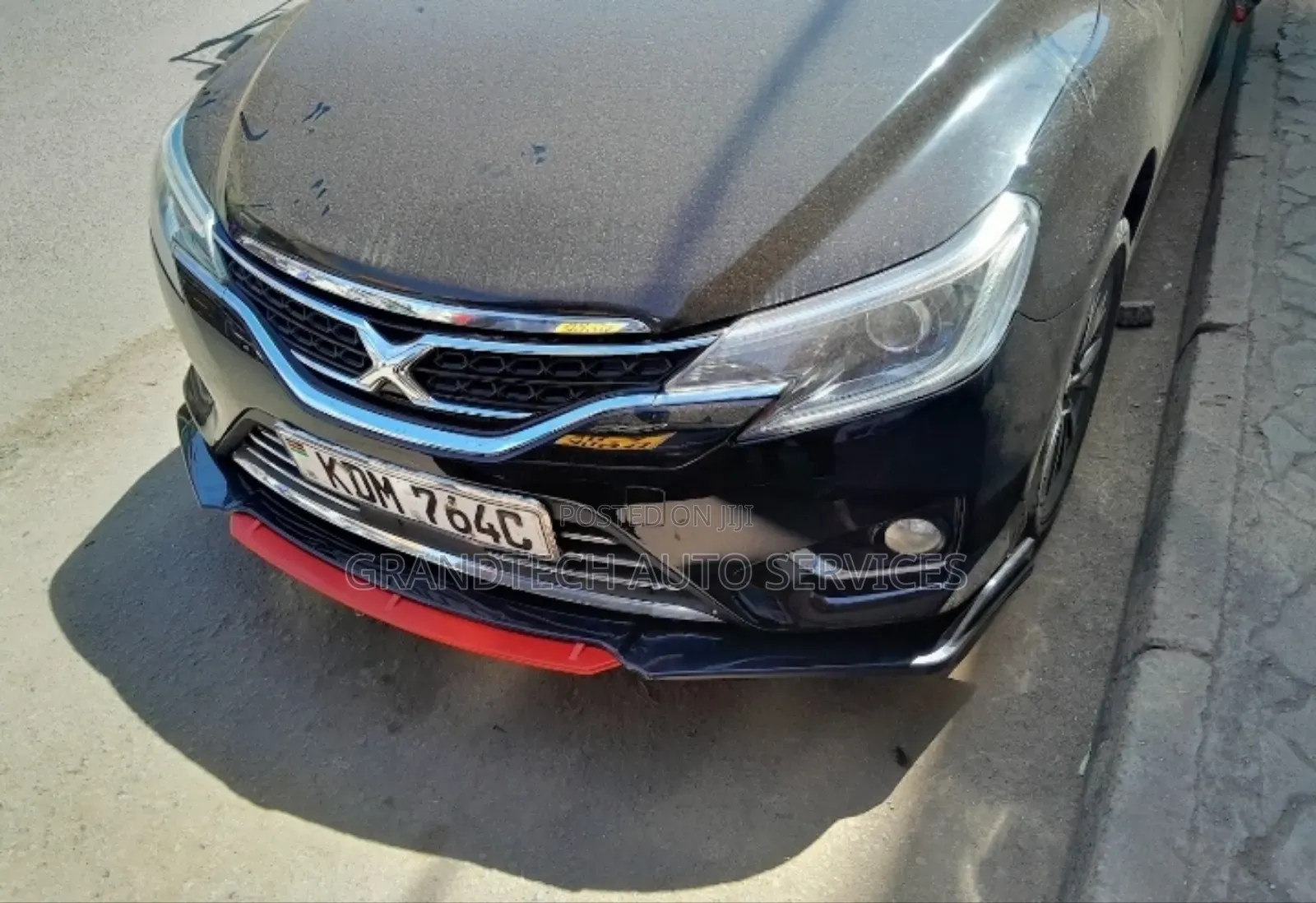 Custom Bumper Lip on Mark X