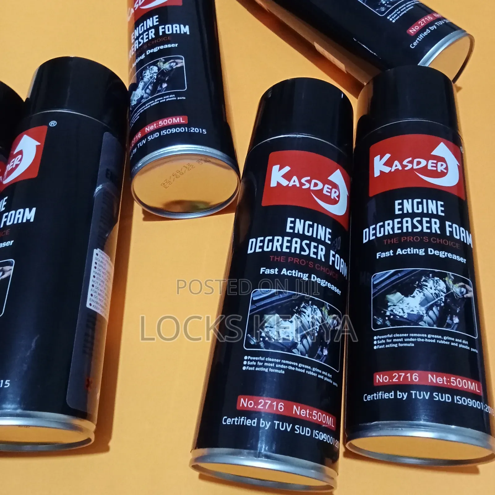 Non Corrosive Engine Foam Degreaser
