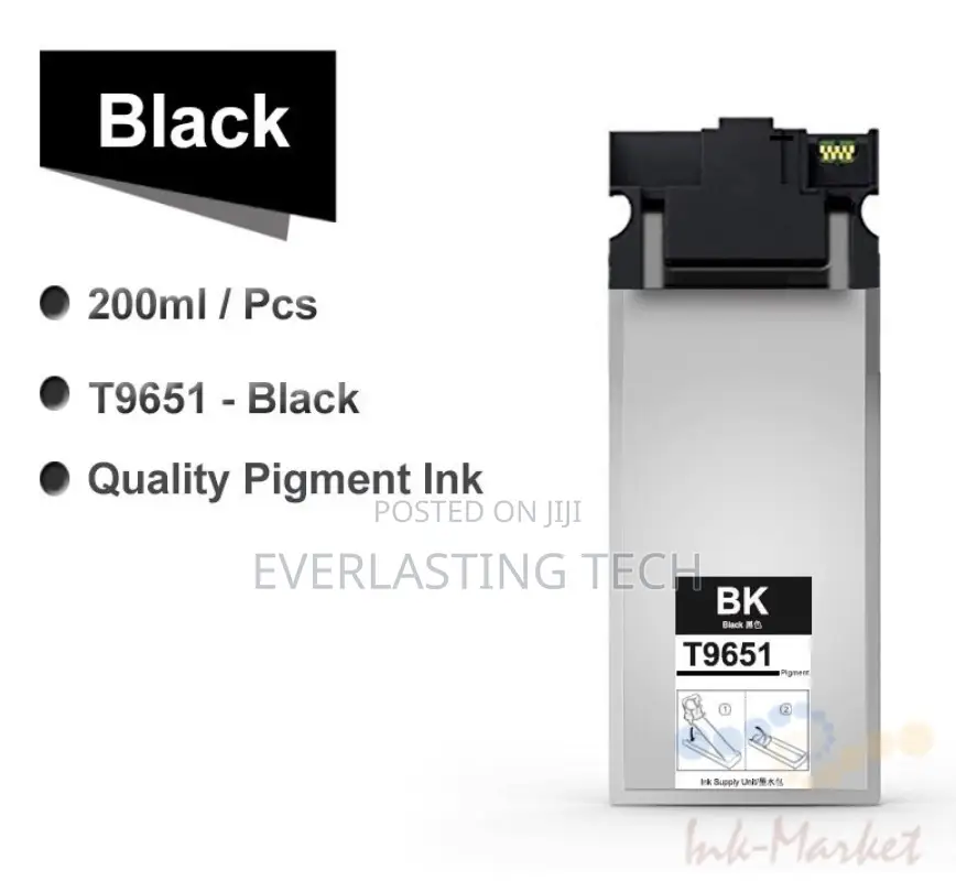 Epson T9651 Wf-M52xx/57xx Series Ink Supply Unit Xl Black
