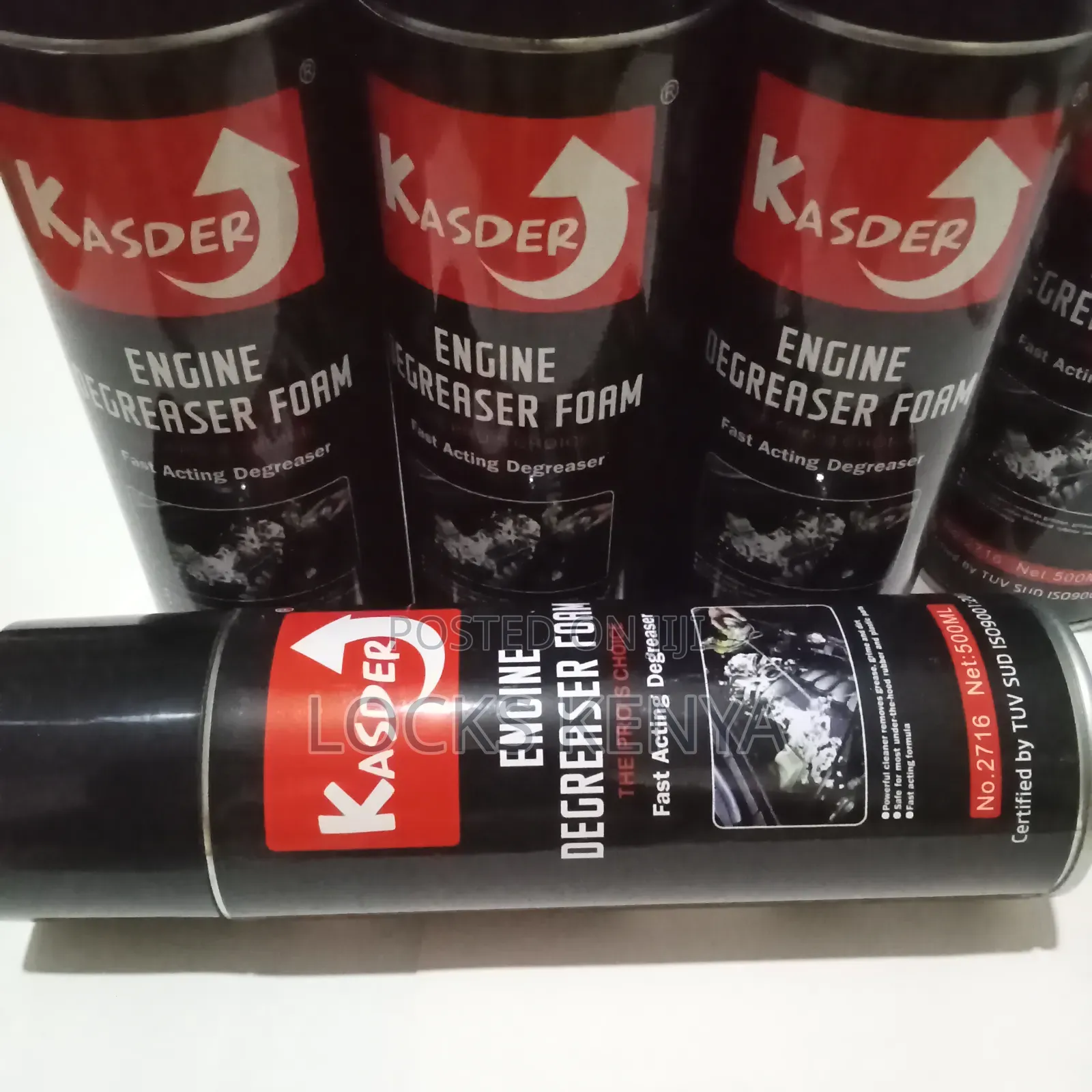 Safe on Plastic Engine Foam Degreaser