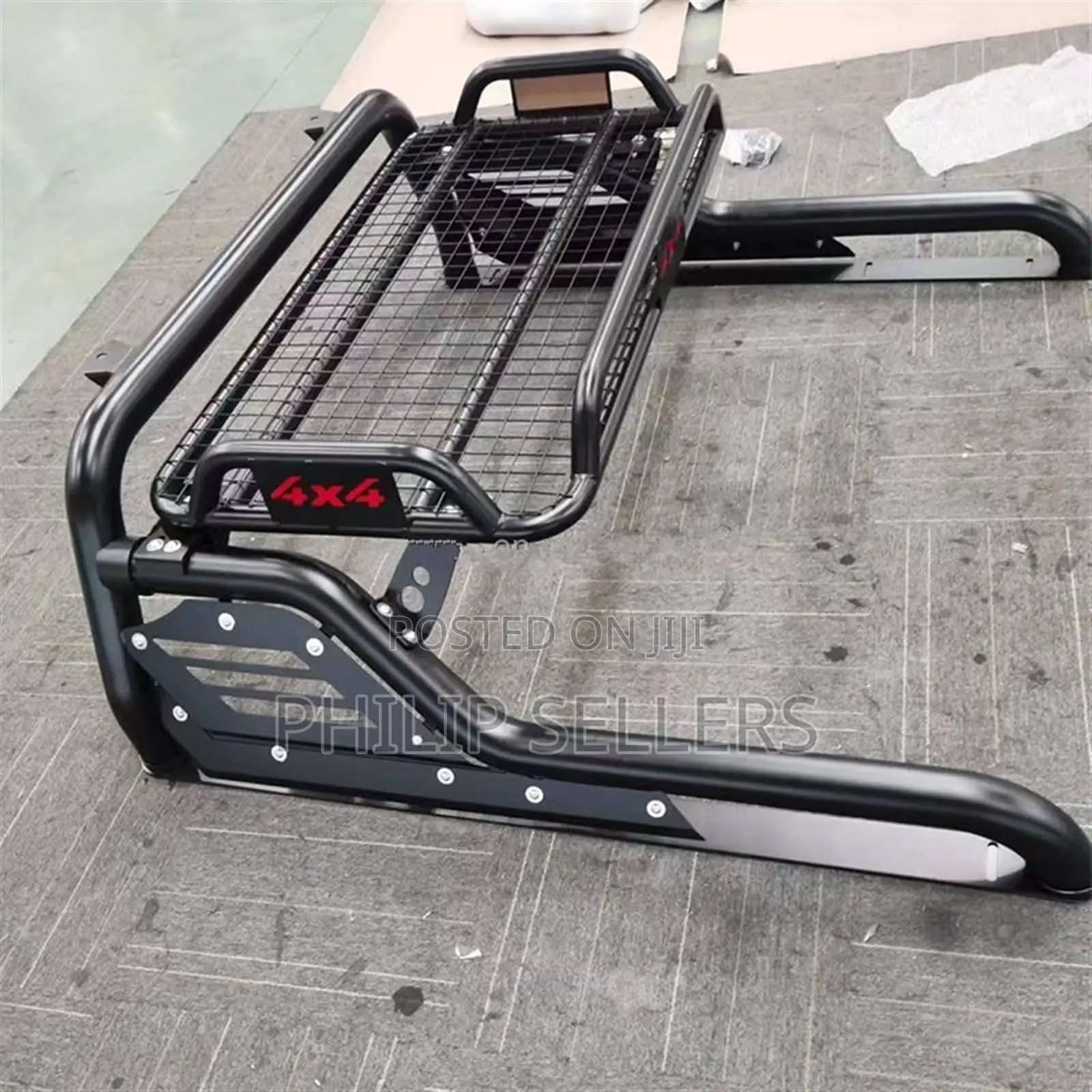 Soft Roof Rack Steel Roll Bar With Roof Rack for Hilux
