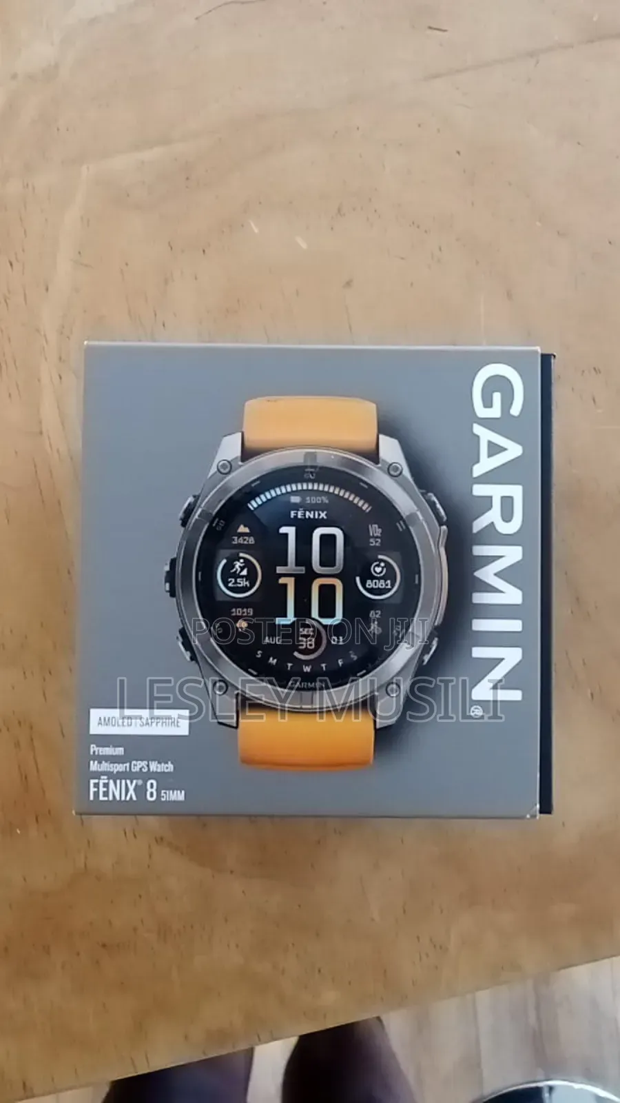 Garmin Fēnix 8 – 51 Mm, Amoled
Sapphire, Orange Band