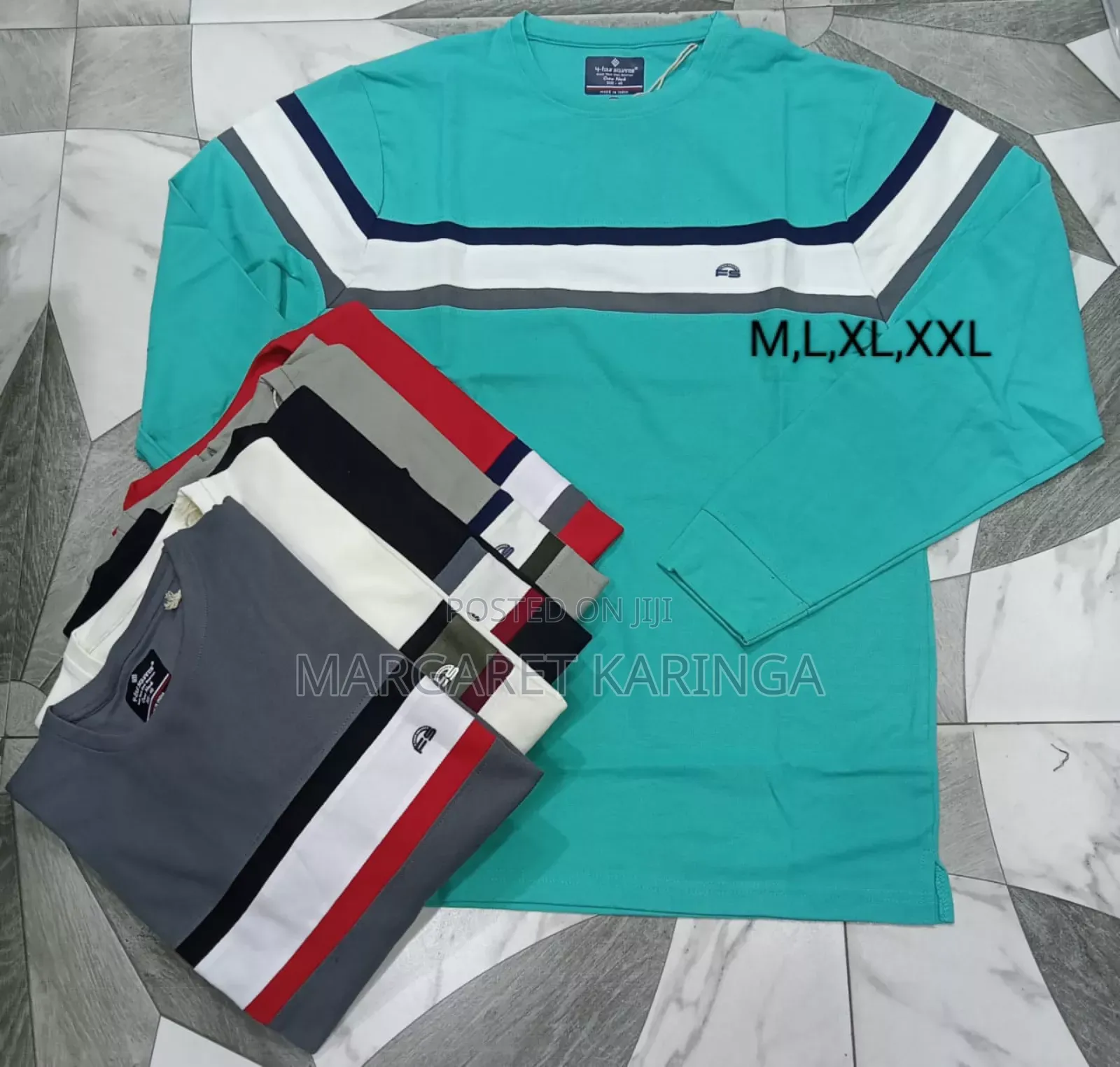 Mens Long Sleeved T Shirt
