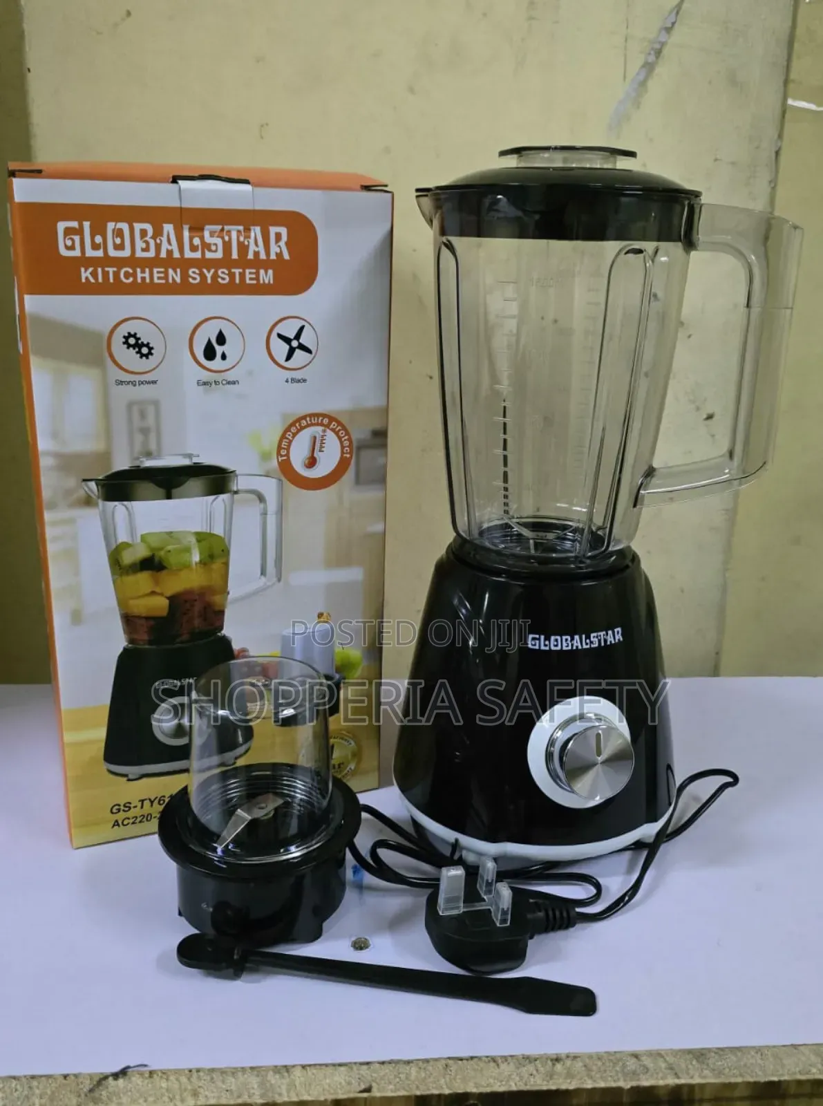 Globalstar Black 2in1 Blender