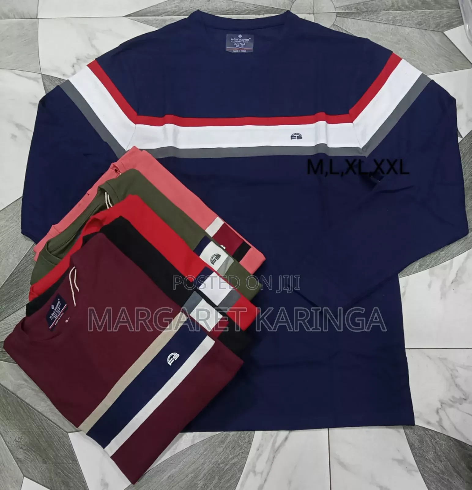 Mens Long Sleeved T Shirt