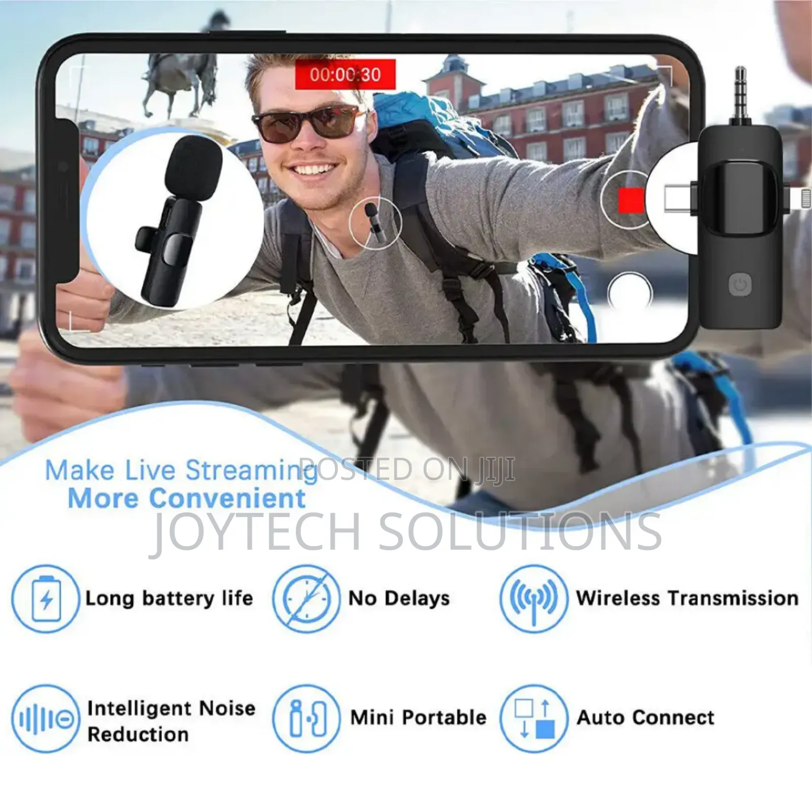 Online Video Chart Vlogging Microphone