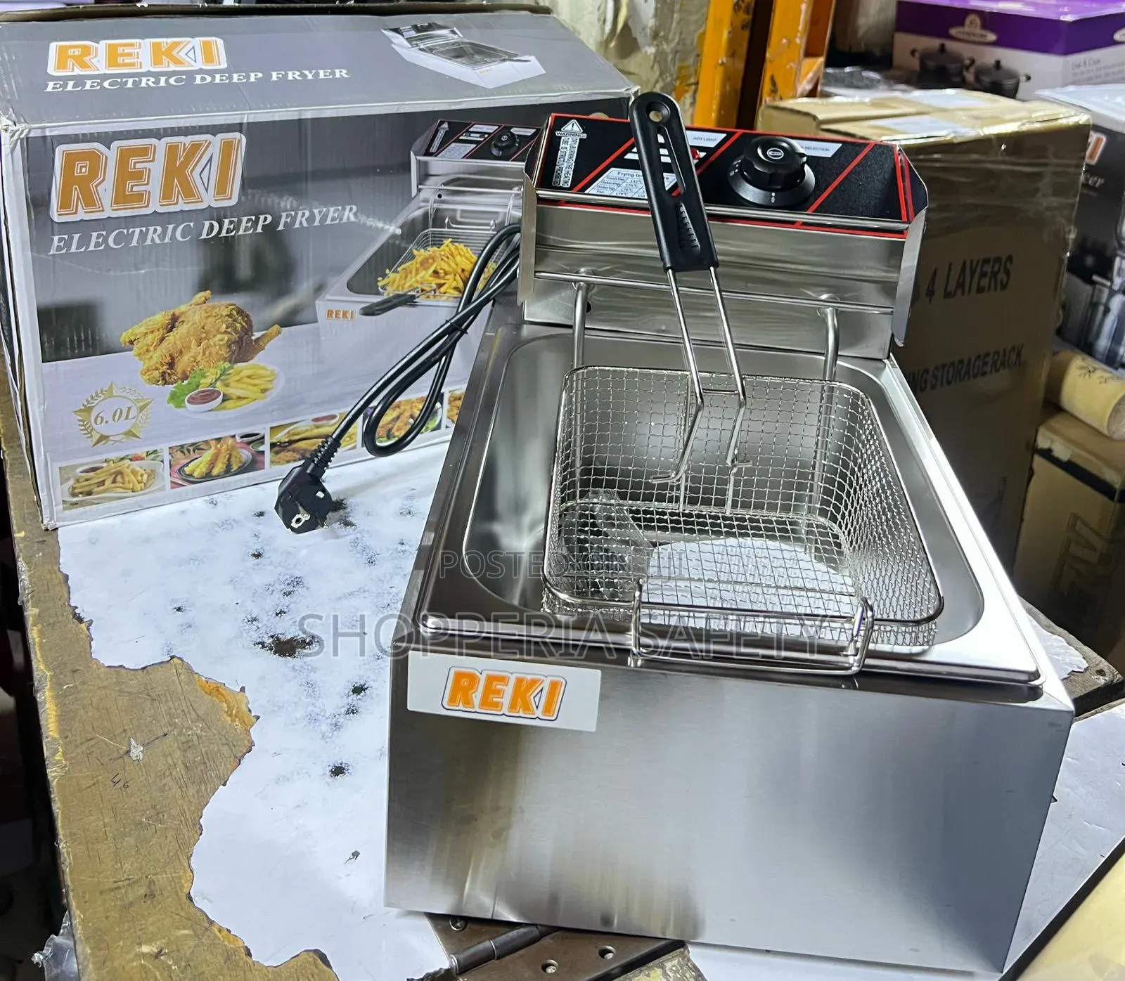 6 Litres Sungke Deep Fryer- Reki