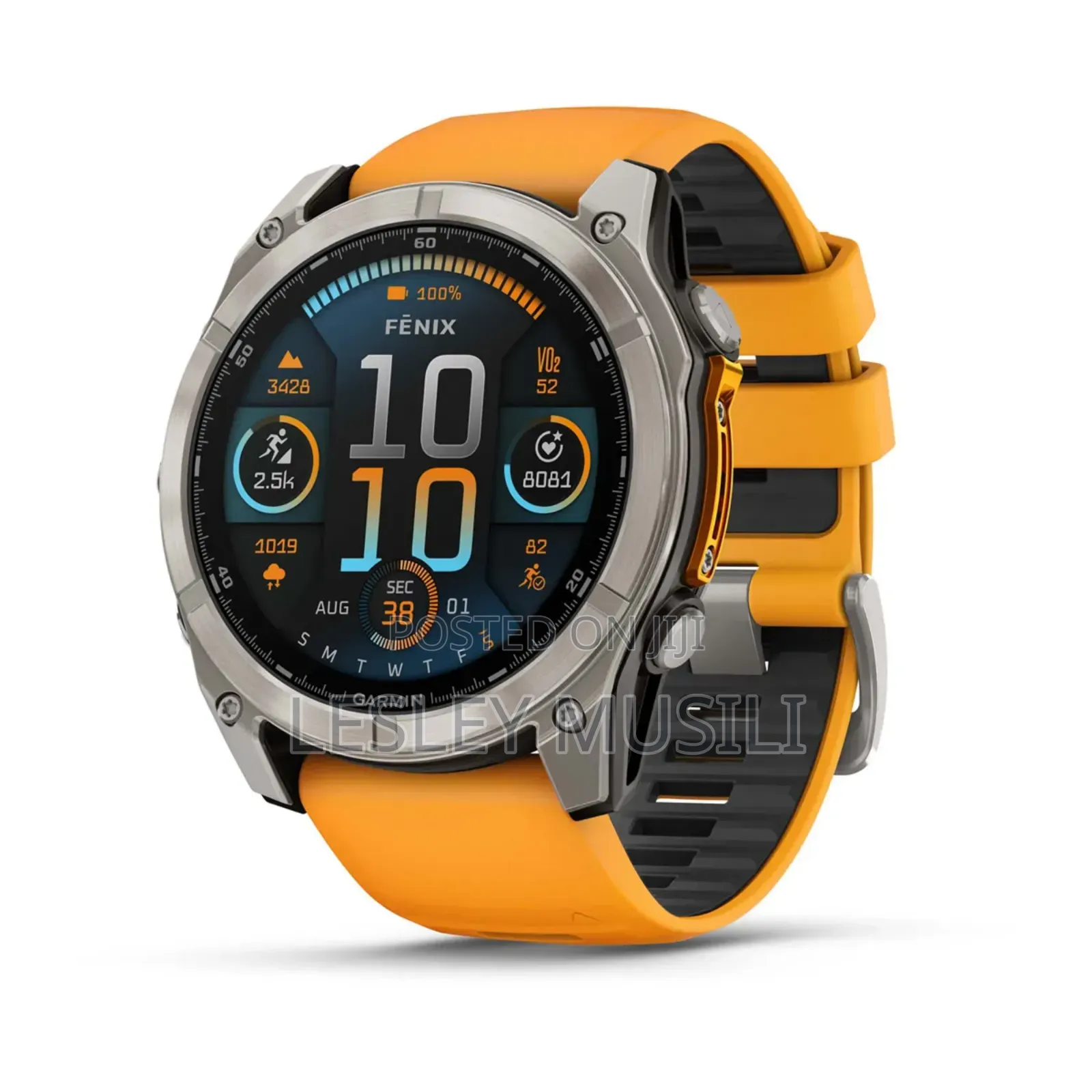 Garmin Fēnix 8 – 51 Mm, Amoled
Sapphire, Orange Band