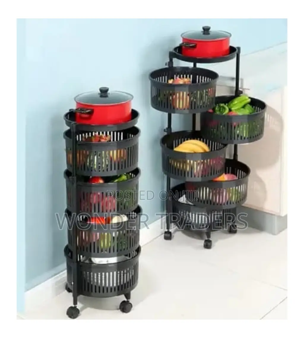 4tier Fruit/Vegetable Corner Rack