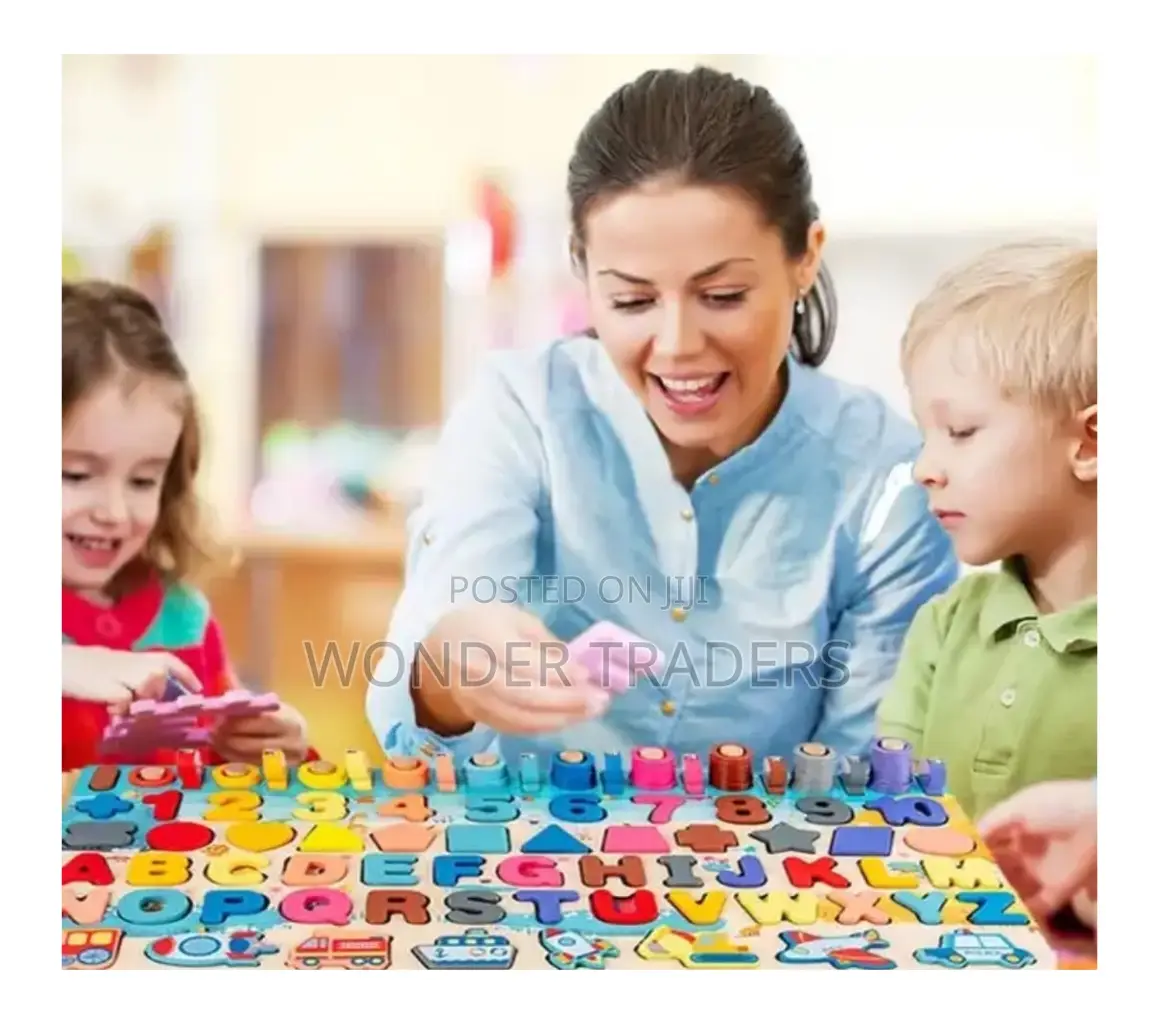 7 in 1 Montessori Wooden Toys for Toddlers and Older Kids