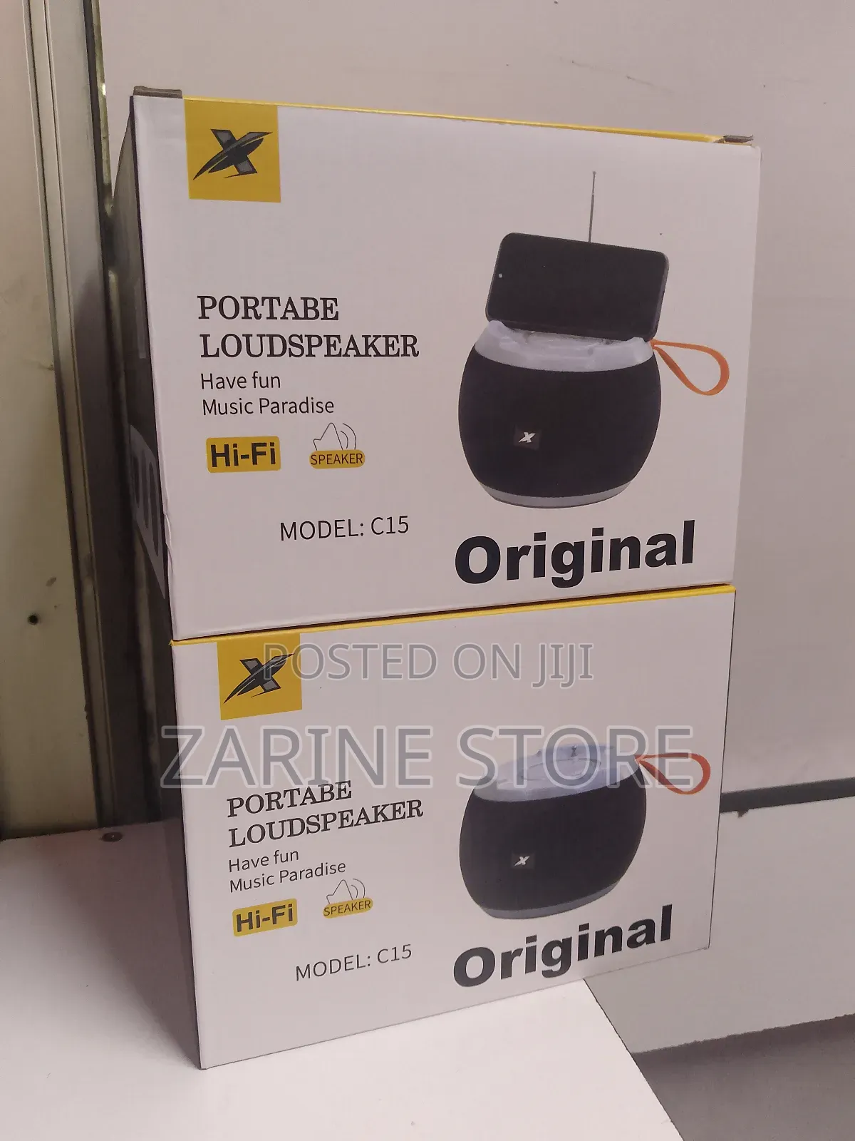 Original Portable Loudspeaker With Fm Radio Bluetooth