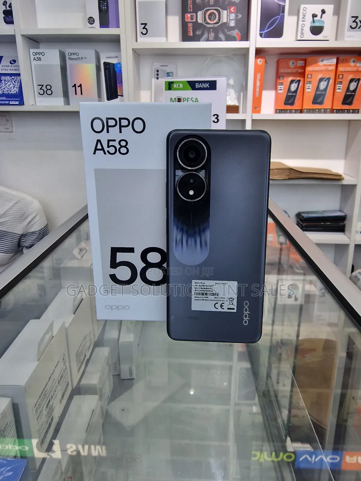 New Oppo A58 4G 128 GB Black