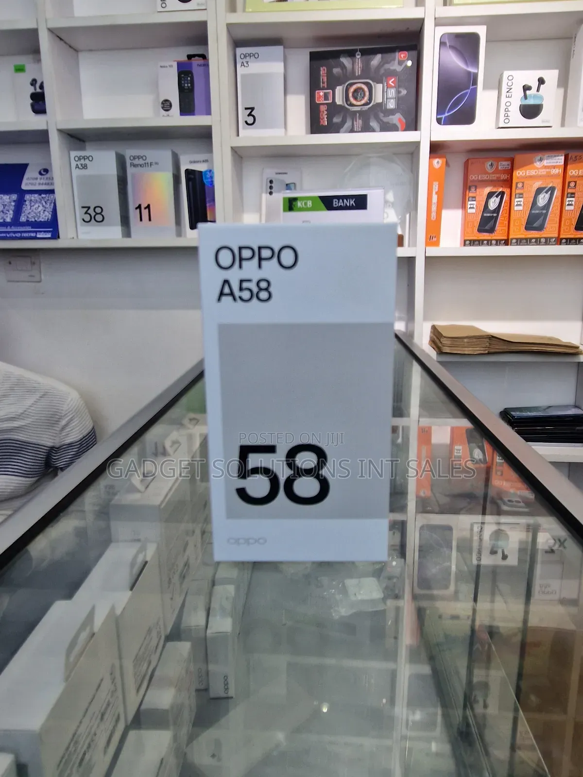 New Oppo A58 4G 128 GB Black