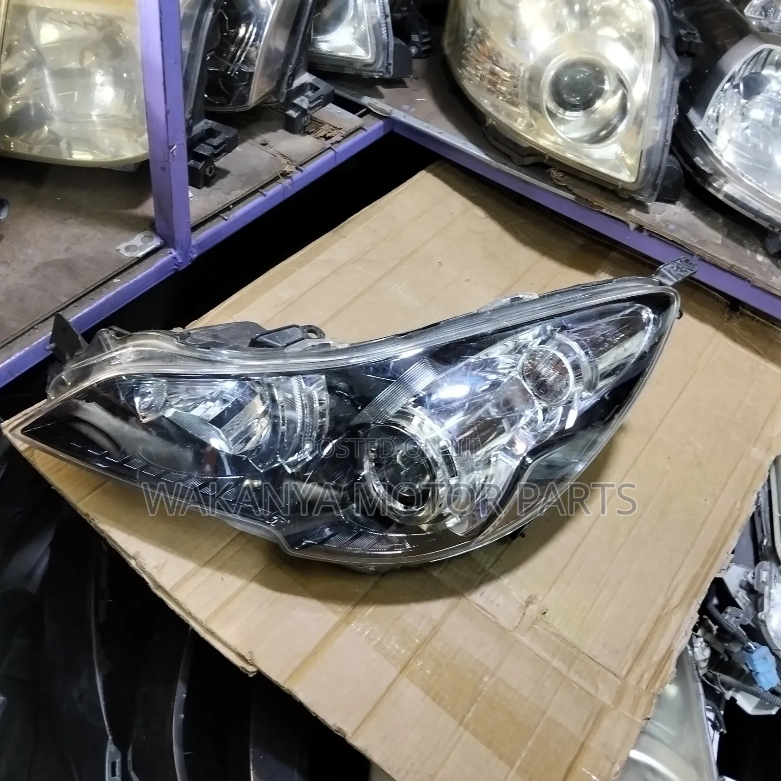 Subaru Legacy Br9 Zenon Headlight Dark Reflector, 2009/2012