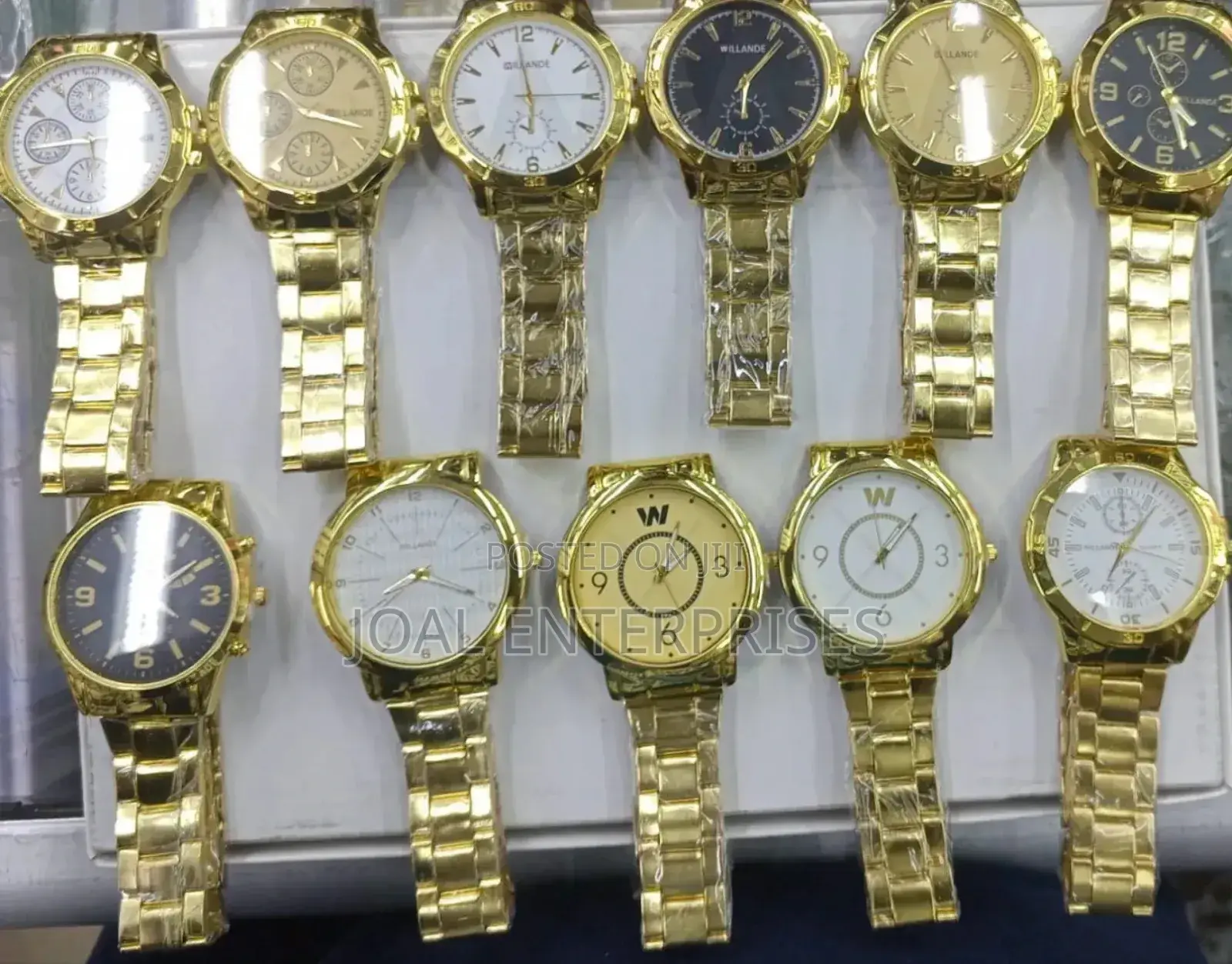 Unisex Gold Watches