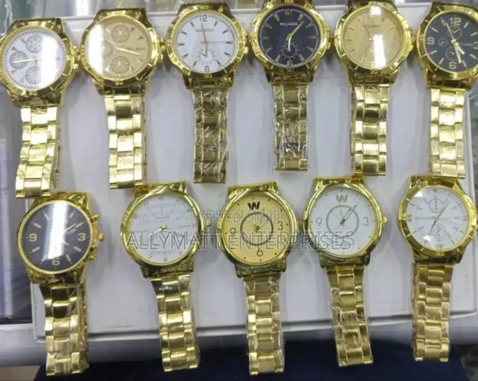 Unisex Gold Watches