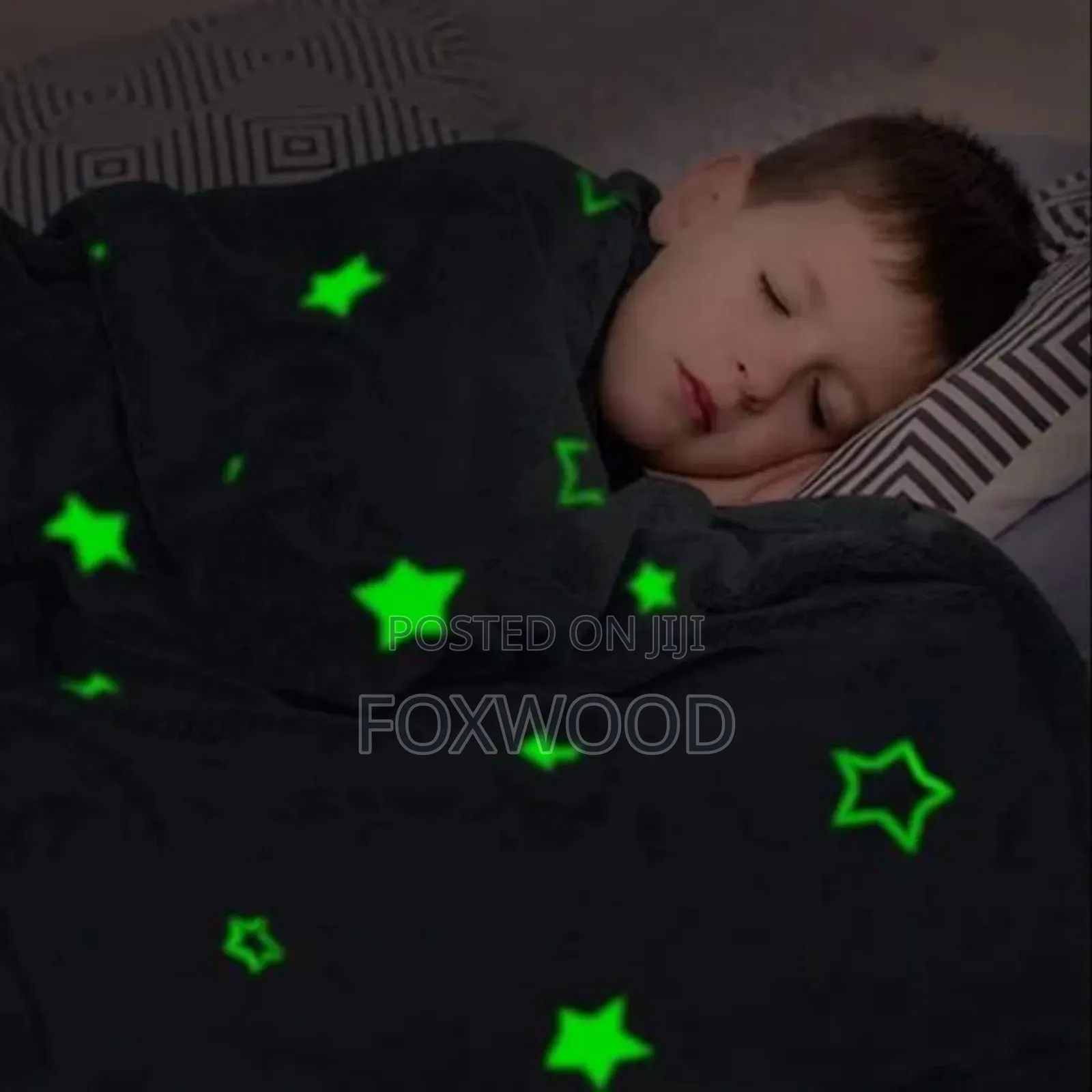 Magic Glow in the Dark Fleece Blanket for Kids